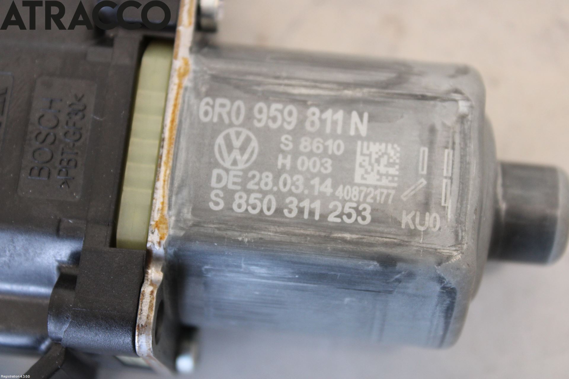 Volkswagen VW POLO 10-17 Vindusheismotor