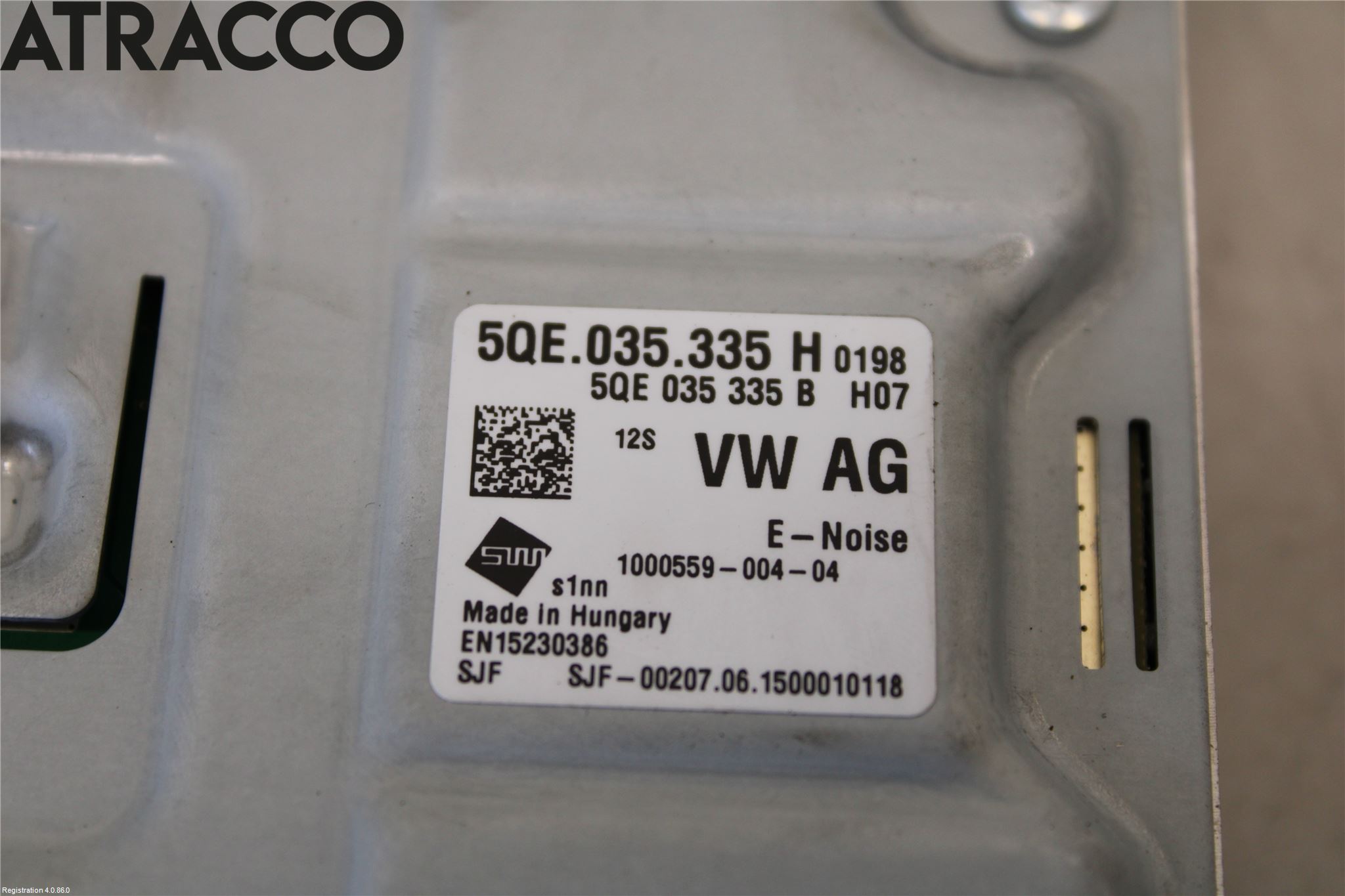 Volkswagen VW GOLF / E-GOLF VII 13-20 Styreenhet Øvrig