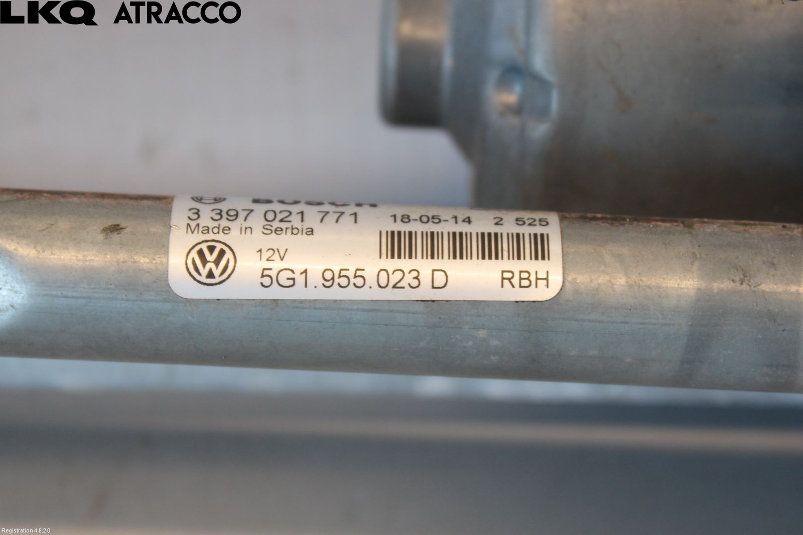 Volkswagen VW GOLF / E-GOLF VII 13-20 Viskermotor Frontrute