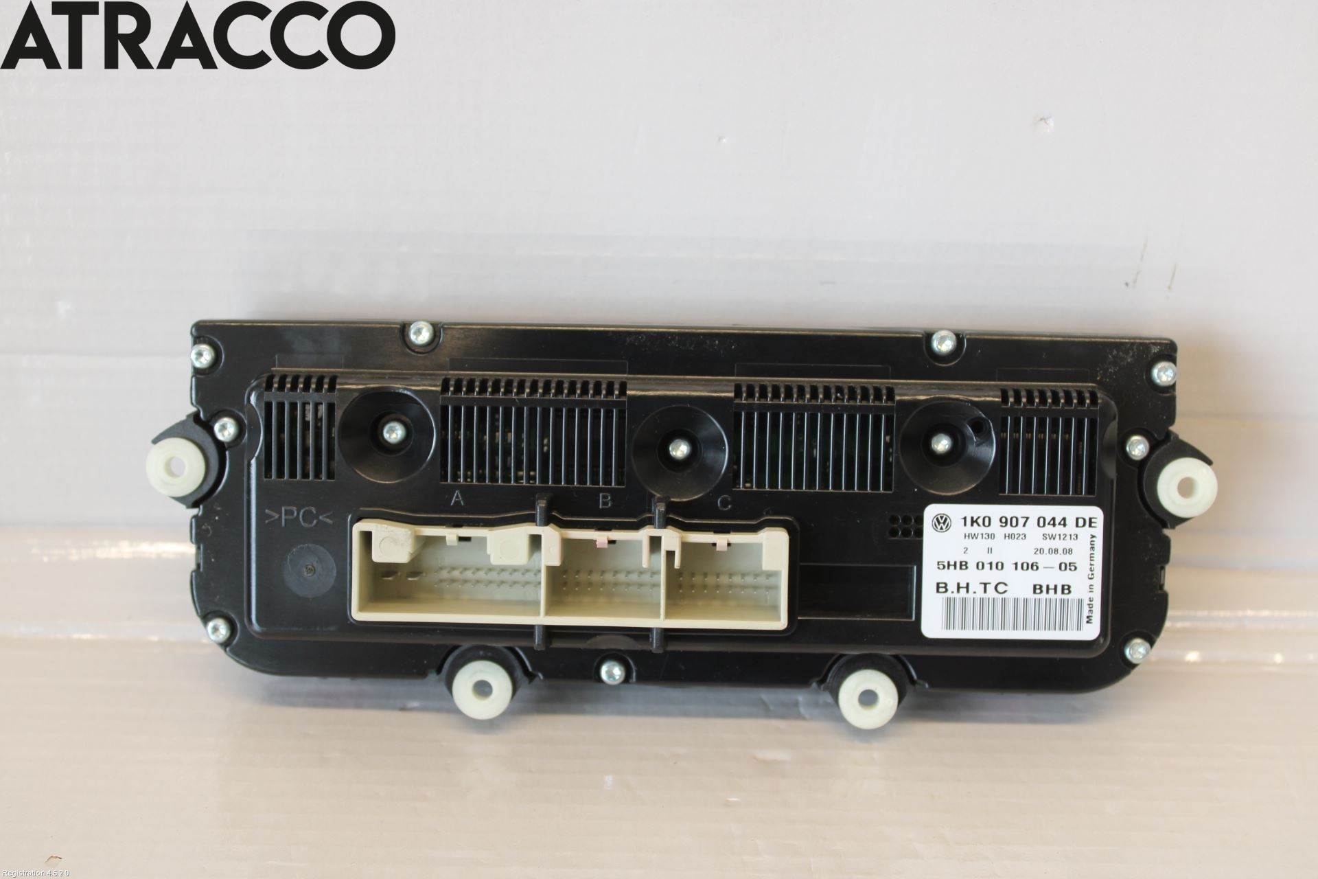 Volkswagen VW GOLF V 04-09 Varme Ac Betjening-Display