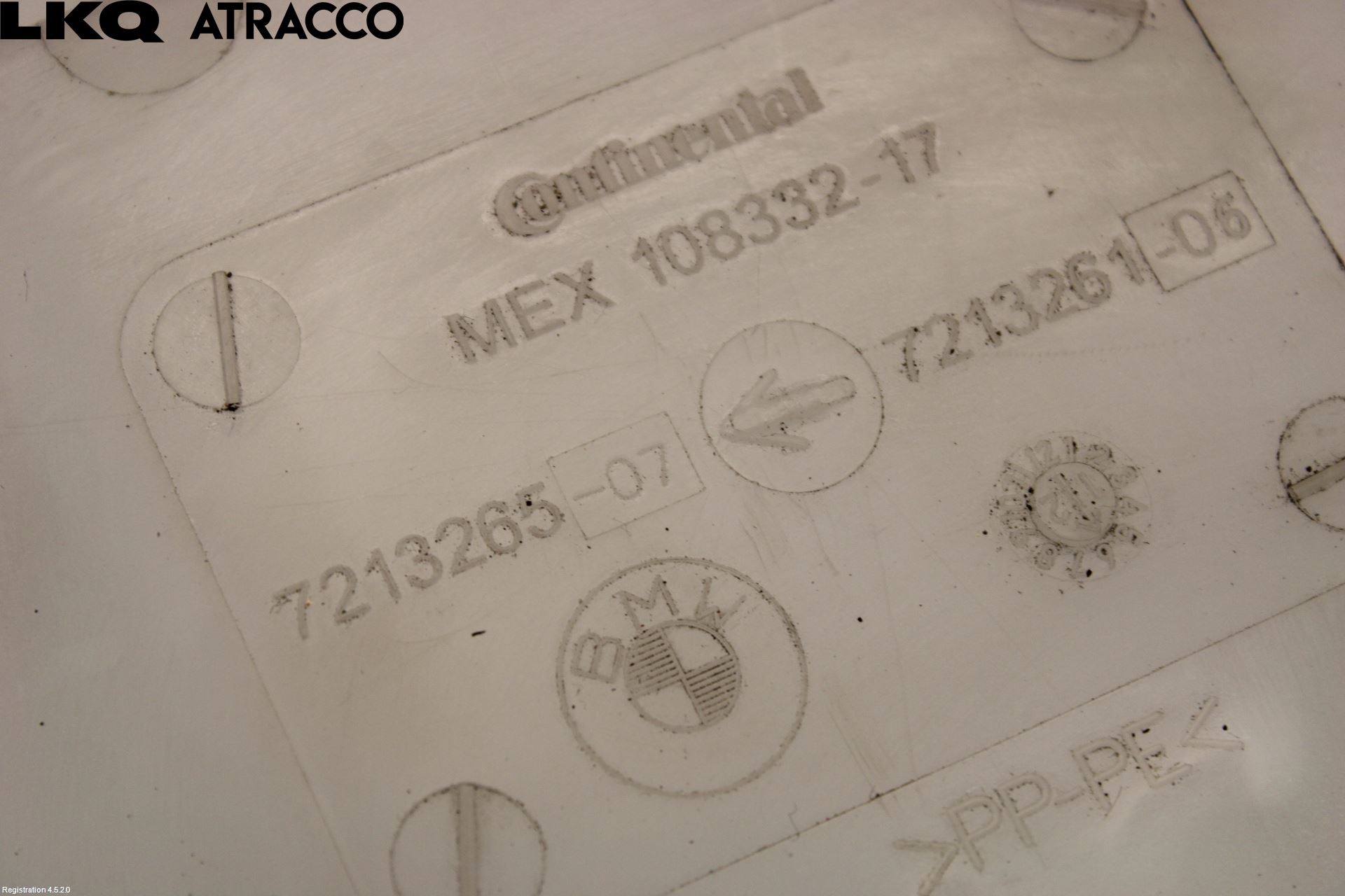 BMW X3 F25 10-17 Spylerbeholder Frontrute-Lykte