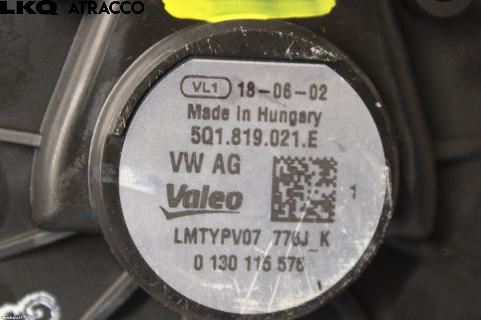 Volkswagen VW GOLF / E-GOLF VII 13-20 Varmeapparat Viftemotor