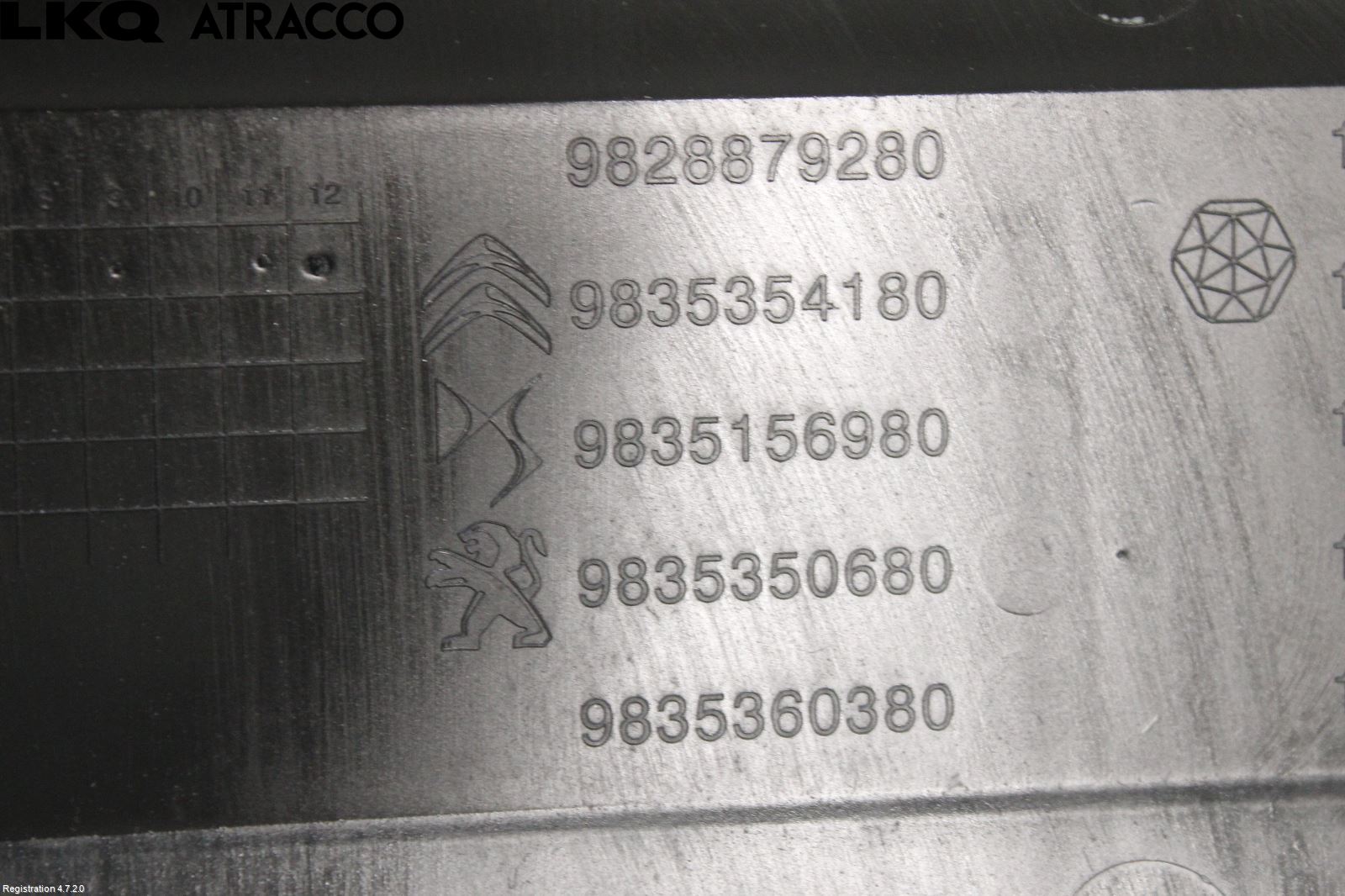 Peugeot 208/E-208 20- Motor Deksel Over Motor