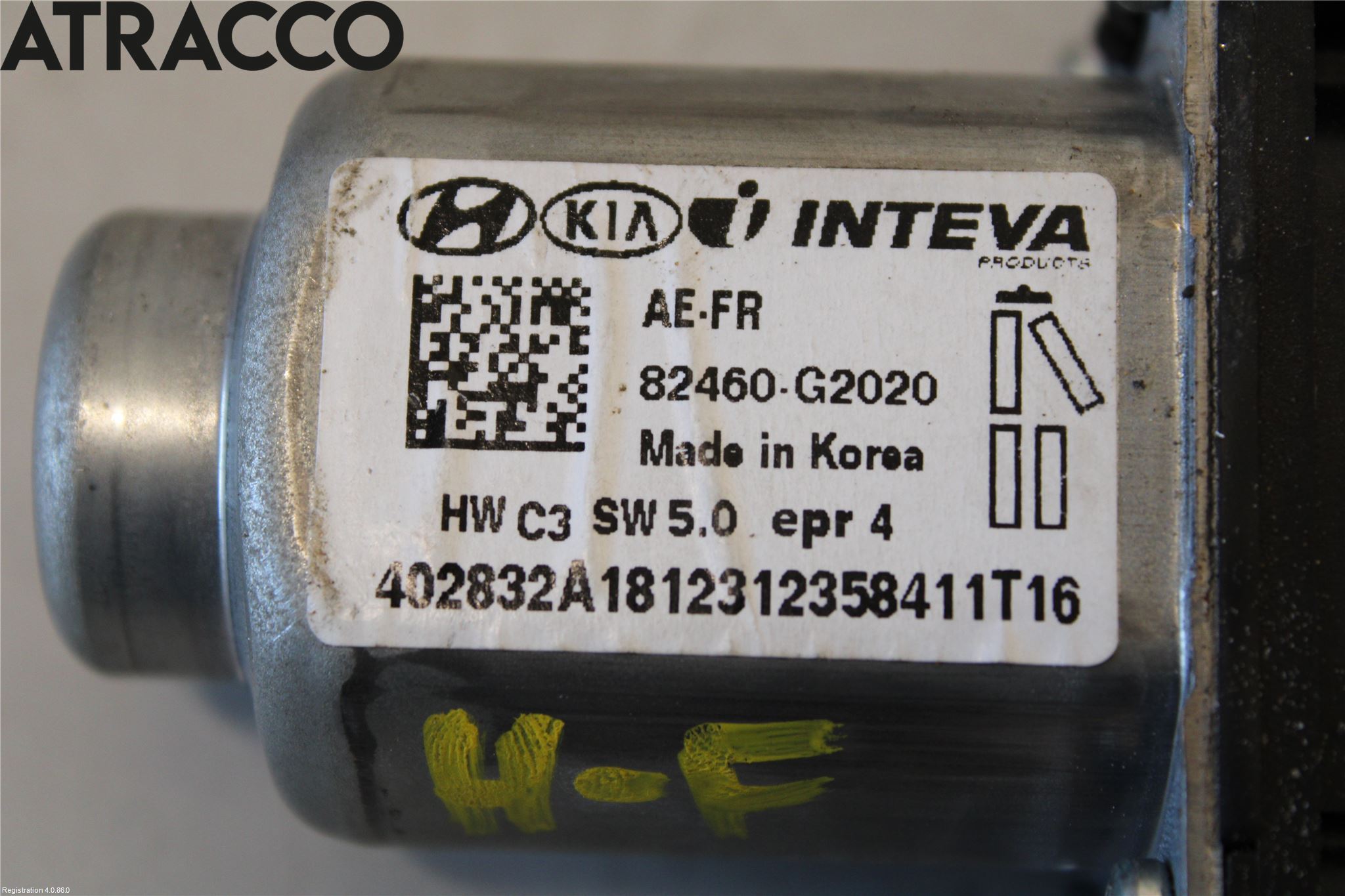 Hyundai IONIQ AE 17-22 Vindusheismotor