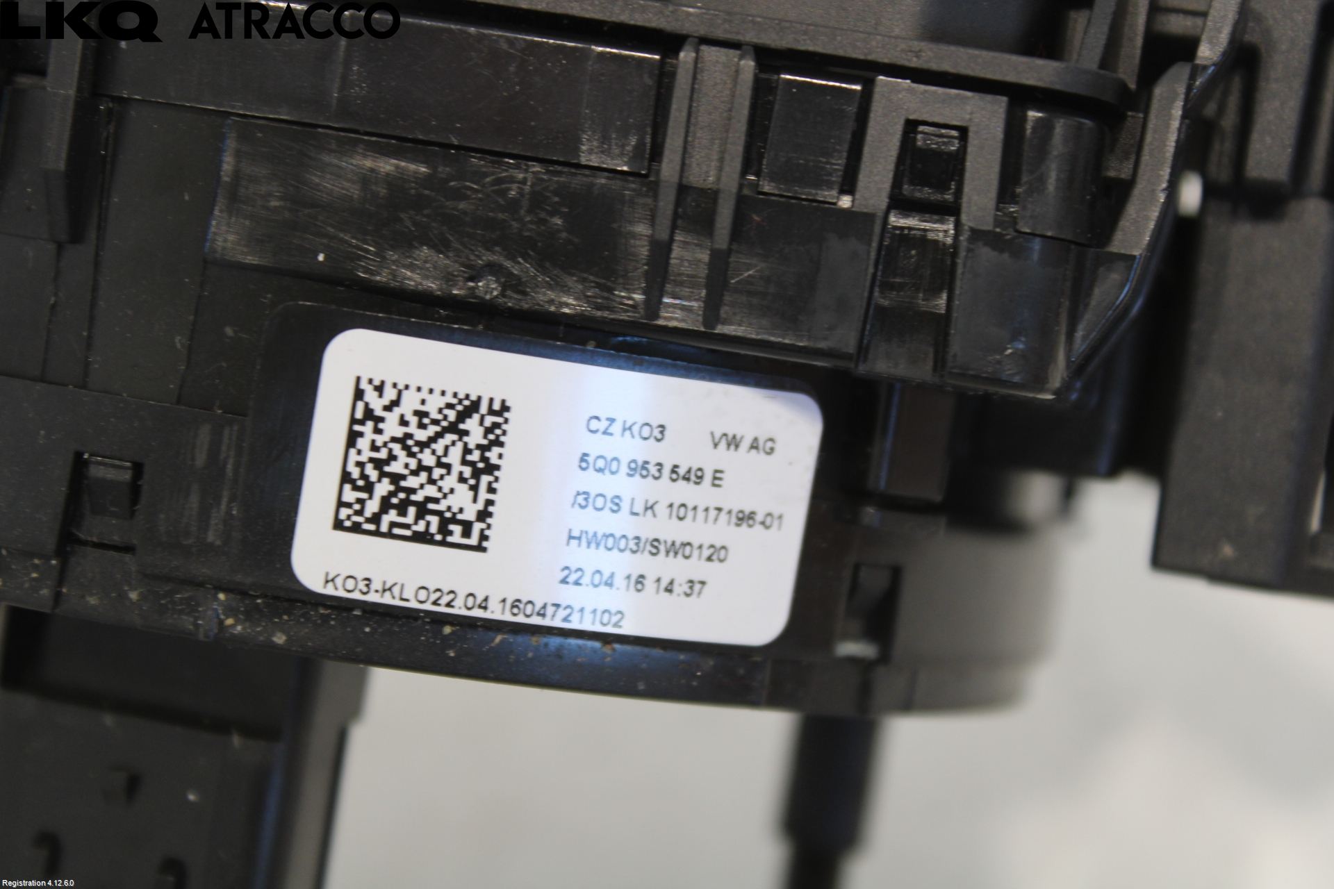 Volkswagen VW GOLF / E-GOLF VII 13-20 Bryter Ratt Kombi H Og V