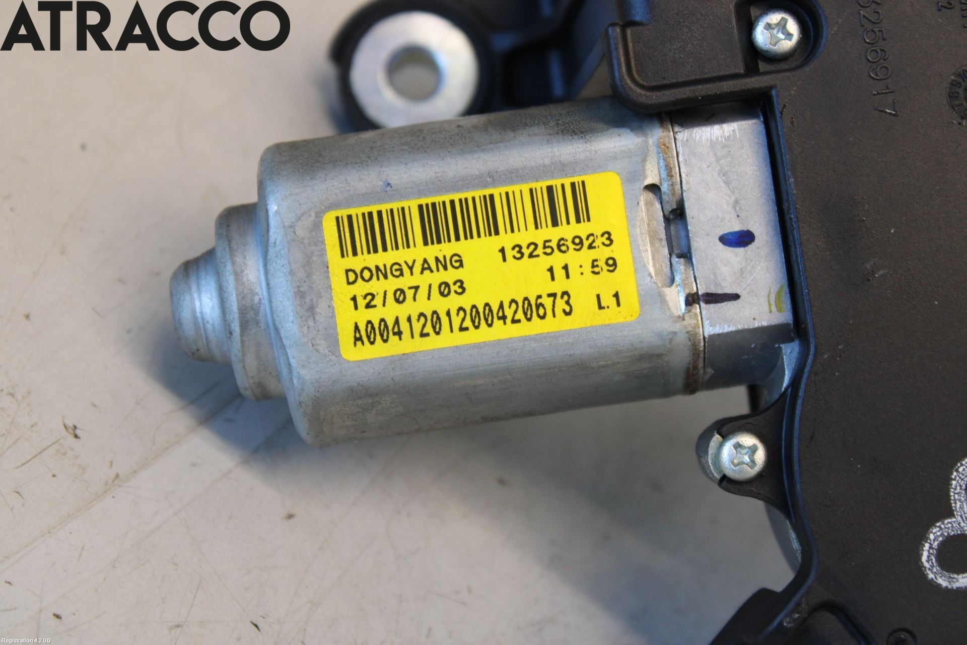 Opel ZAFIRA C 12-19 Viskermotor Bakluke