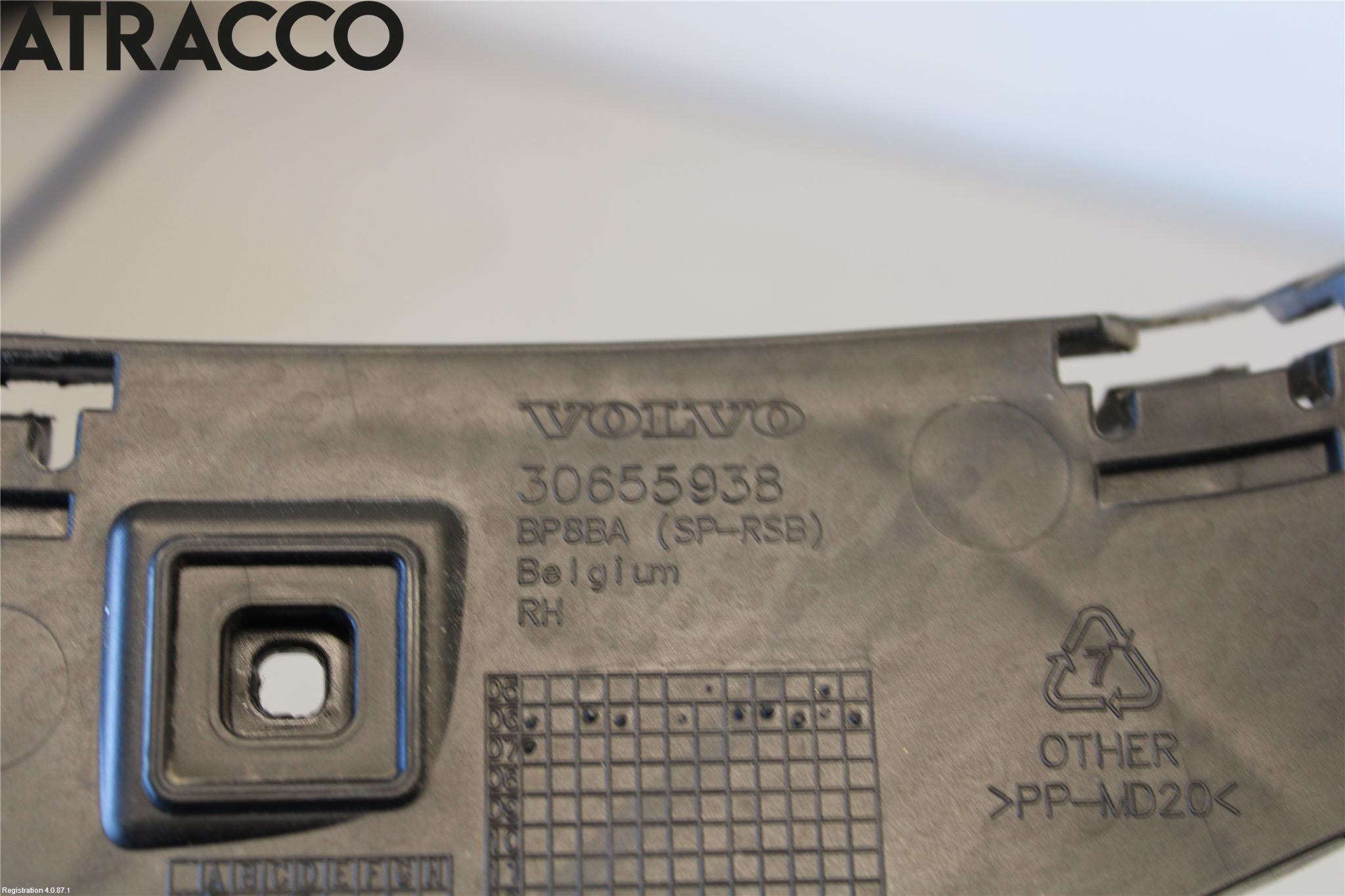 Volvo C30 07-10 Støtfanger Bak Feste