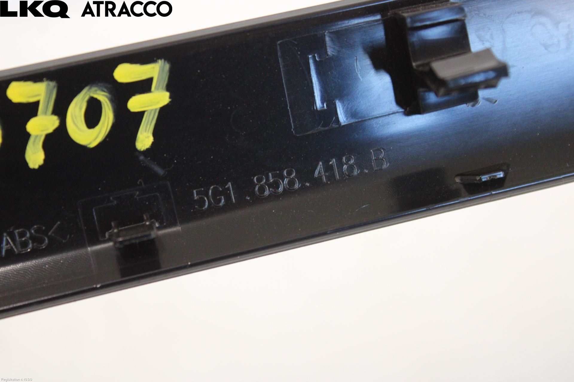 Volkswagen VW GOLF / E-GOLF VII 13-20 Innr Dekor Instrbord