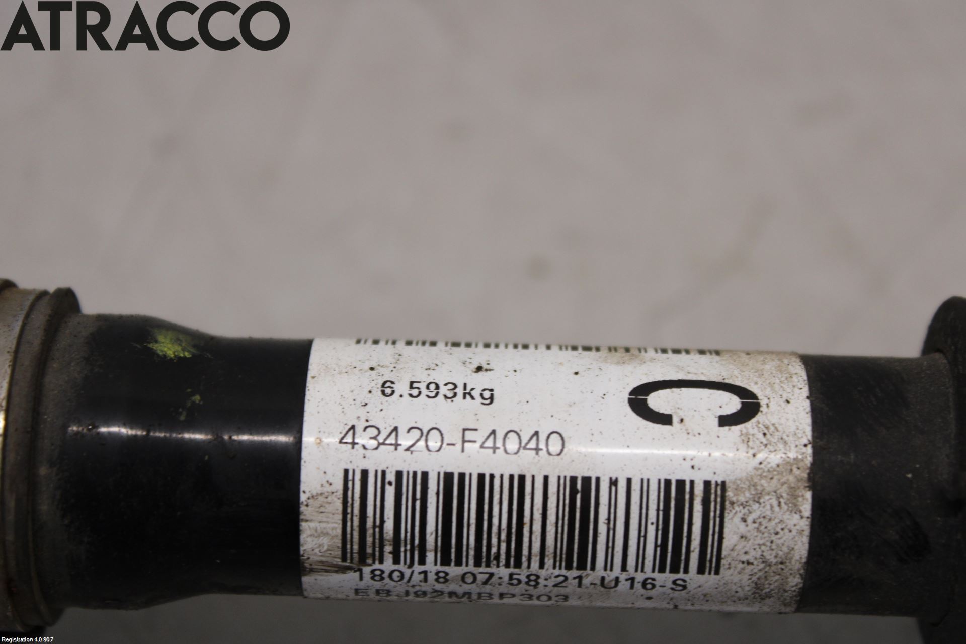 Toyota C-HR 16-23 Drivaksel Foran Kompl Venstre