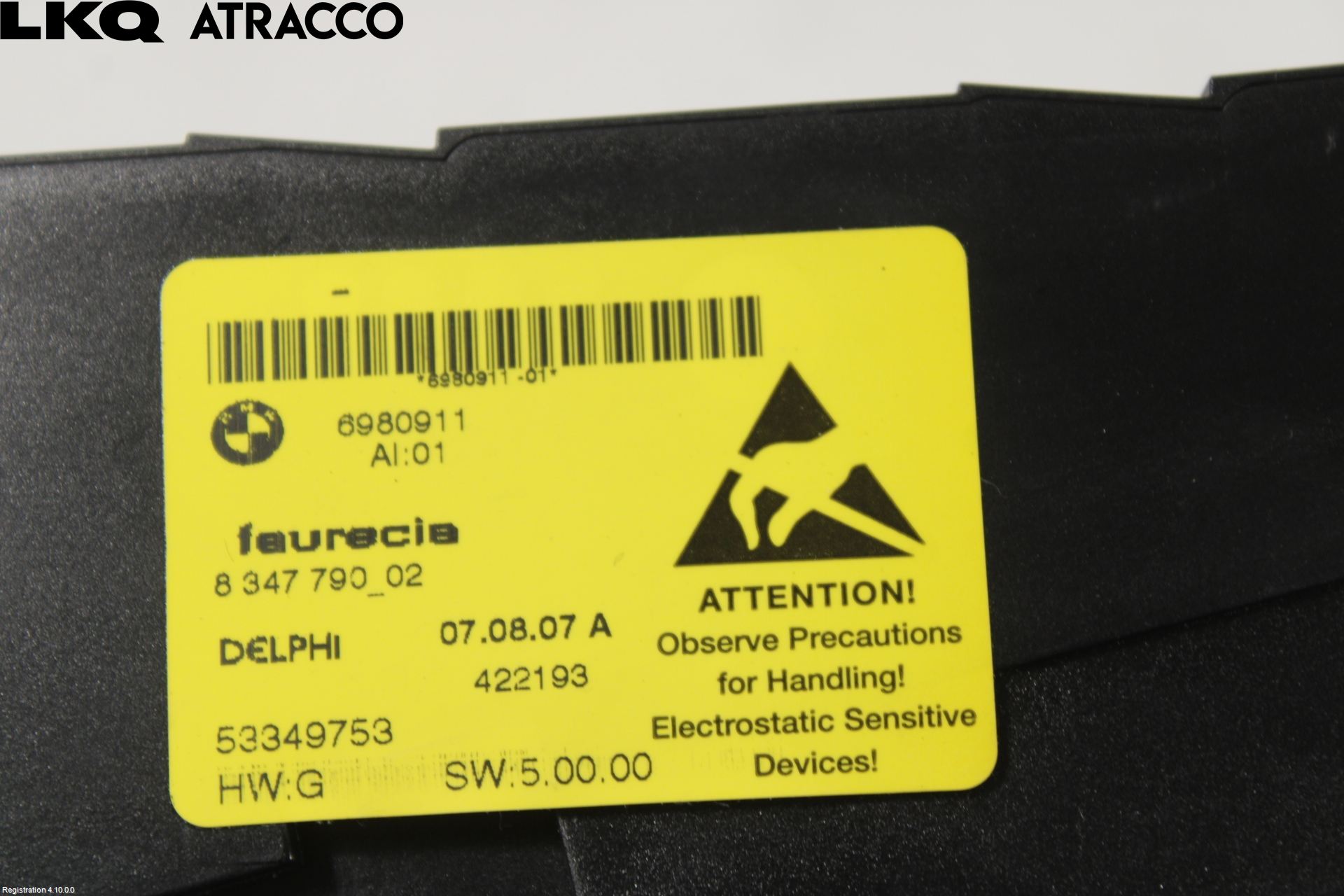 BMW X5 E70 07-13 Bryter Sete Regulering