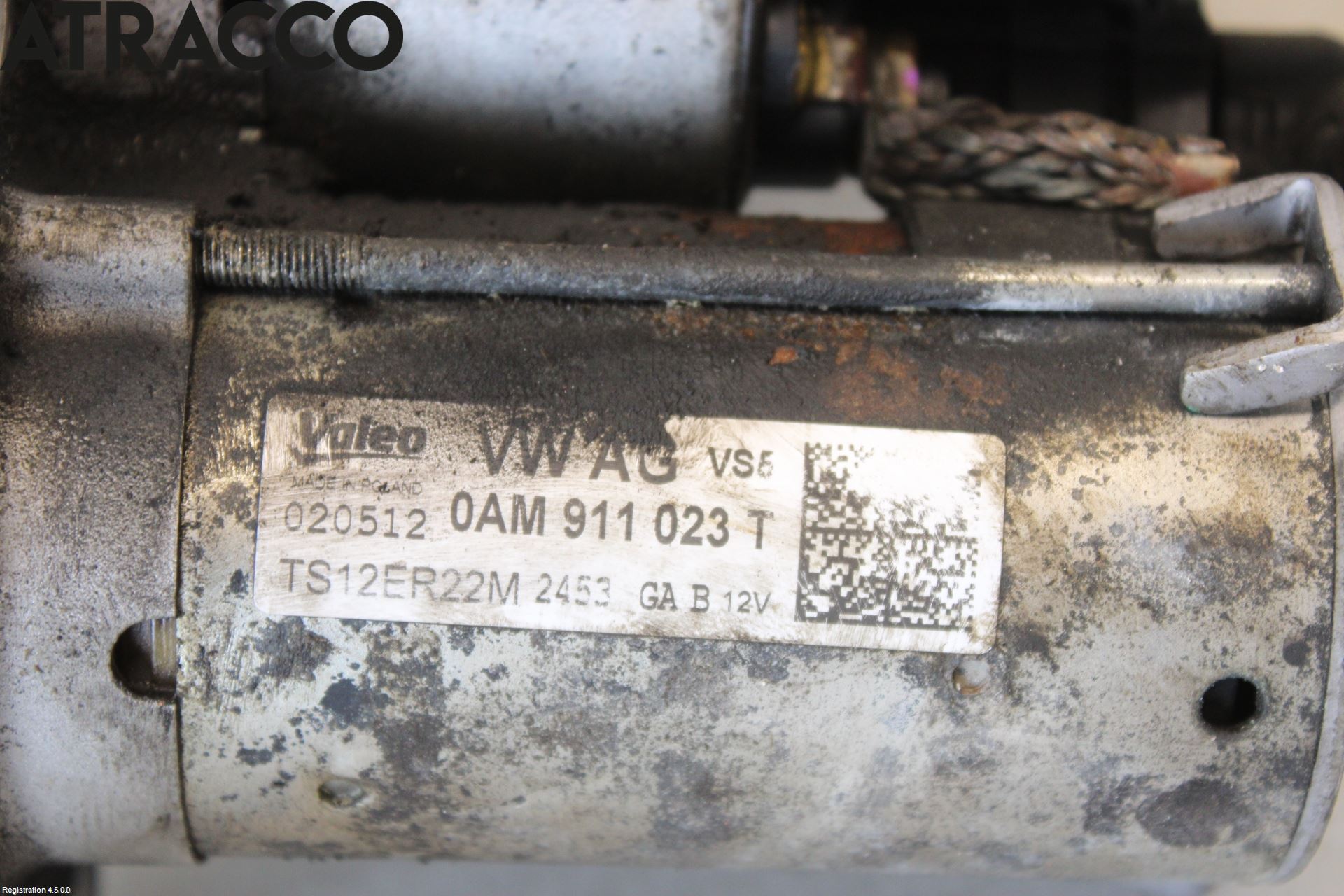 Volkswagen VW GOLF VI 09-13 Startmotor