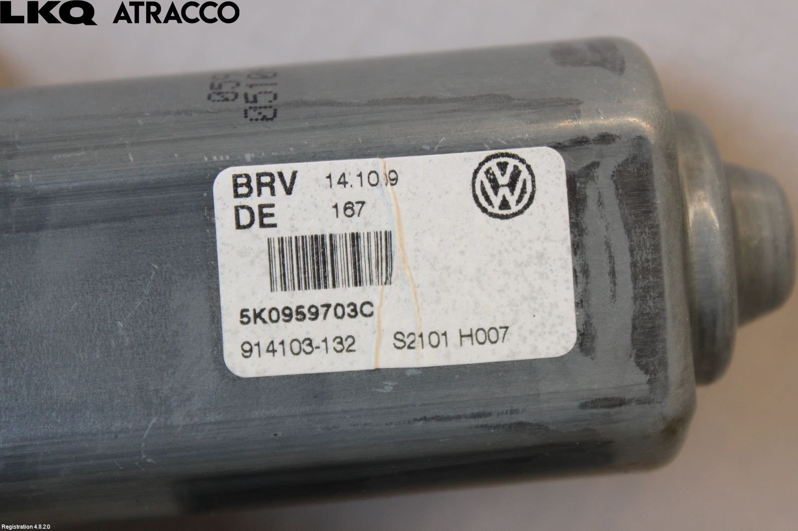 Volkswagen VW GOLF VI 09-13 Vindusheismotor