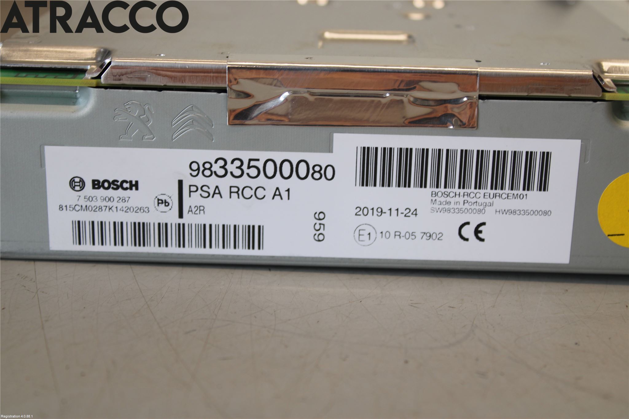 Citroen JUMPY 07-16 Stereo Radio