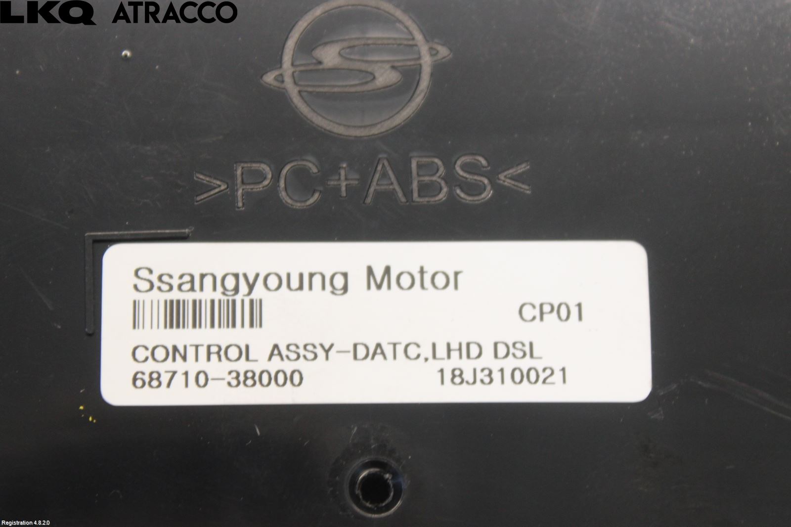 SsangYong SSANG YONG MUSSO Varme Ac Betjening-Display