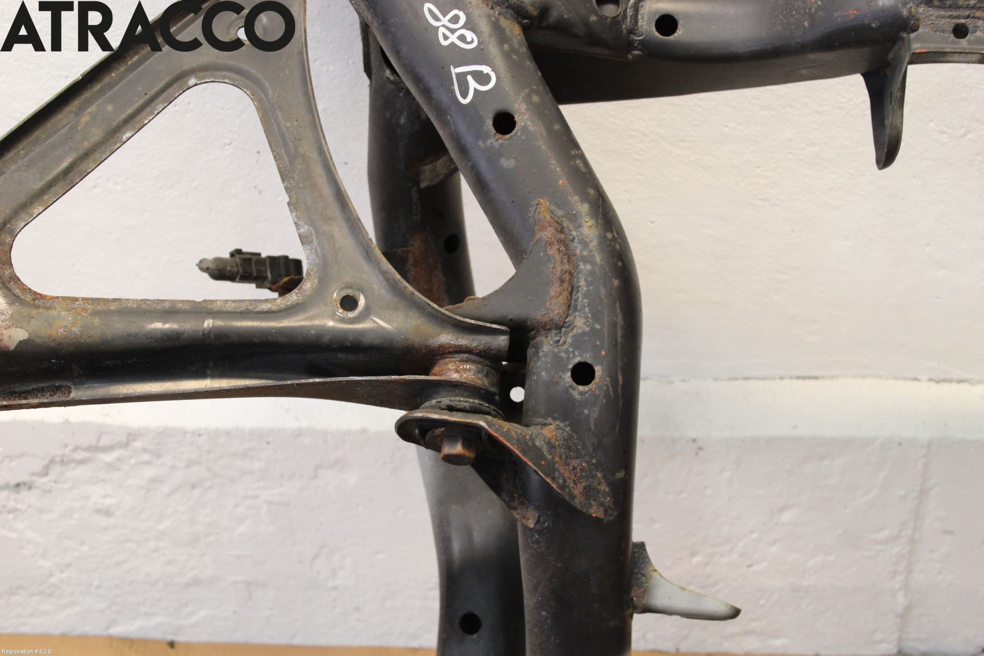 Porsche CAYENNE 03- Bakaksel Feste Travers-Ramme