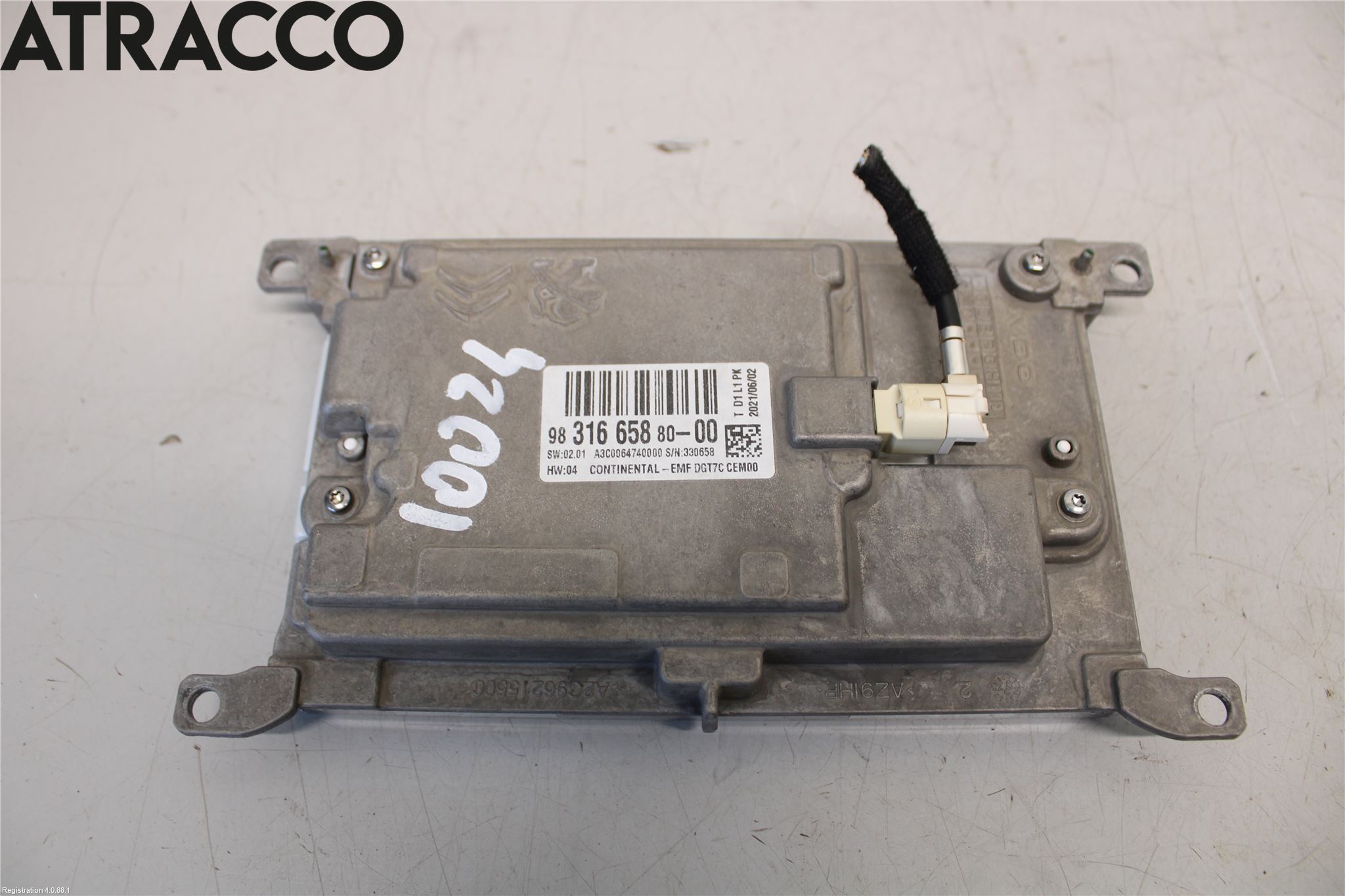 Toyota PROACE II 16- Multifunktionsdisplay