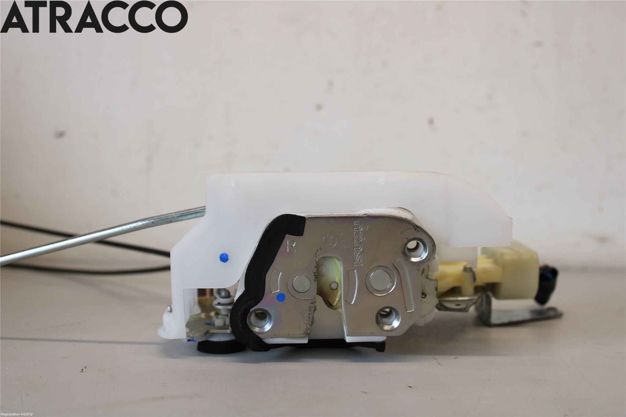 Isuzu D-MAX Dørlås - Låsekasse