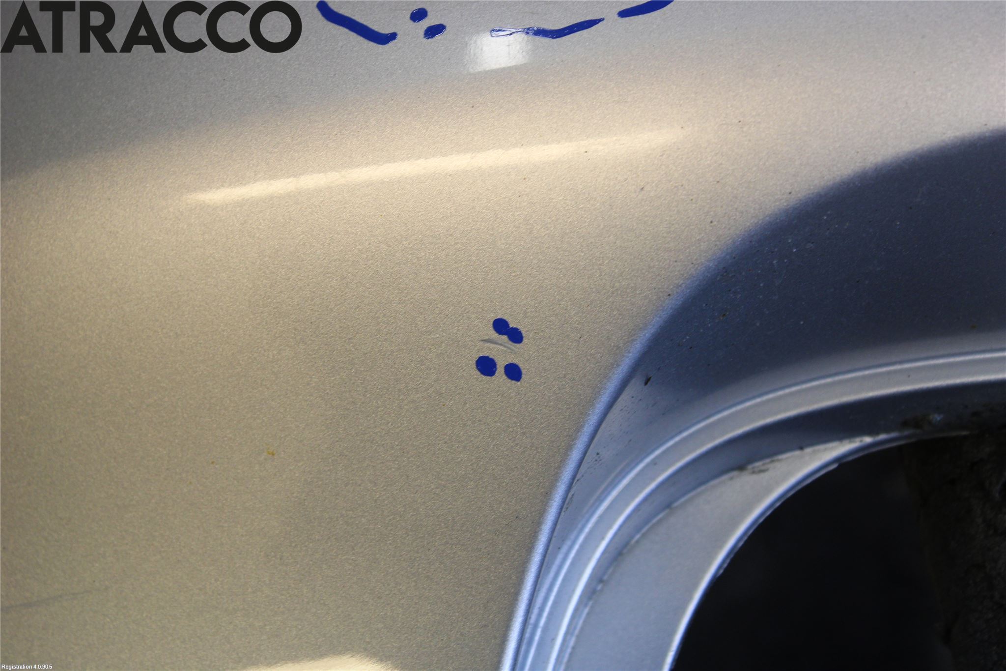 Volkswagen VW GOLF V 04-09 Støtfanger Bak