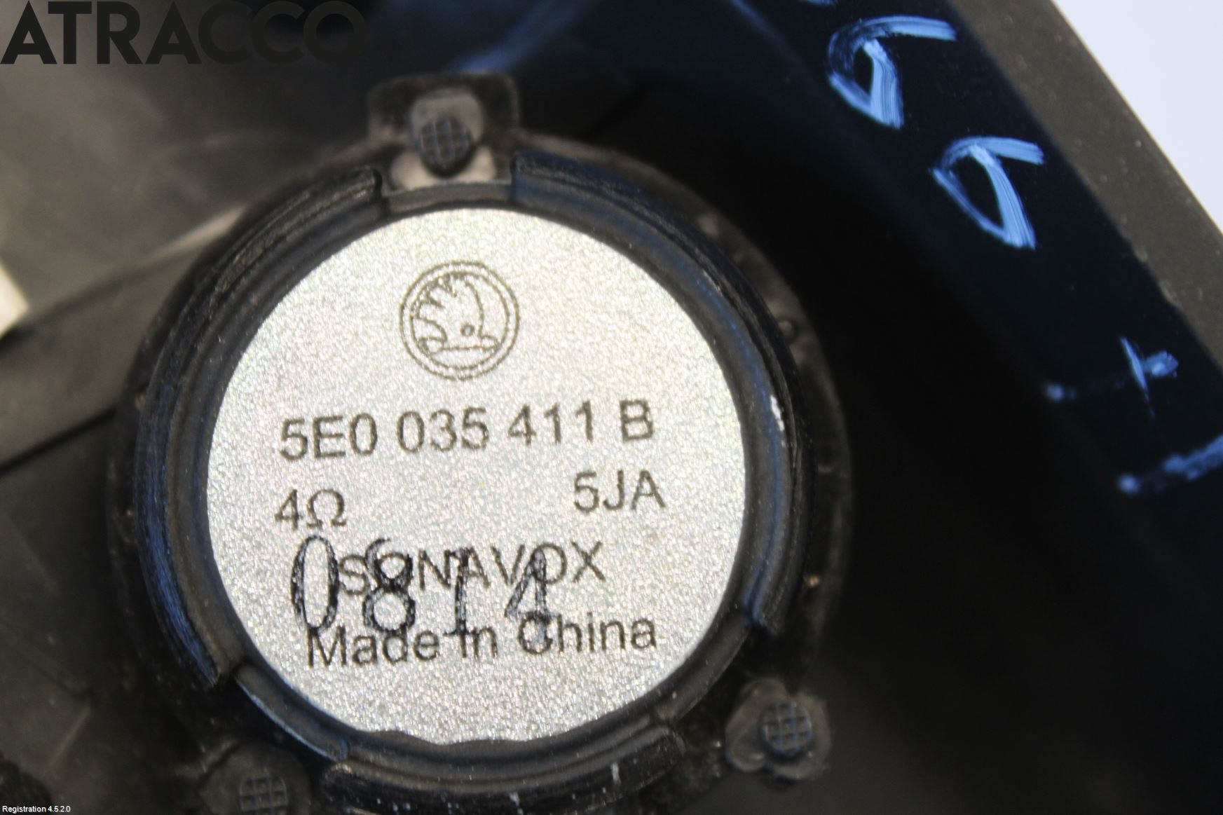 Skoda OCTAVIA (5E) 13-20 Innr Høyttaler