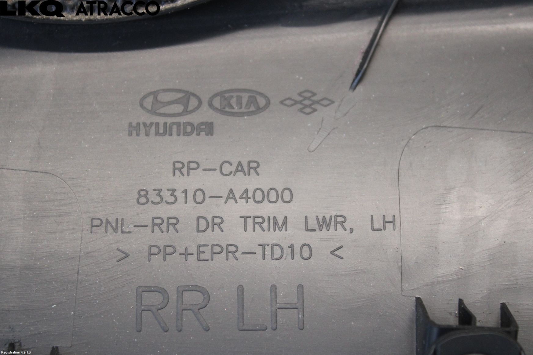 Kia CARENS III 13-19 Innr Dørtrekk Venstre