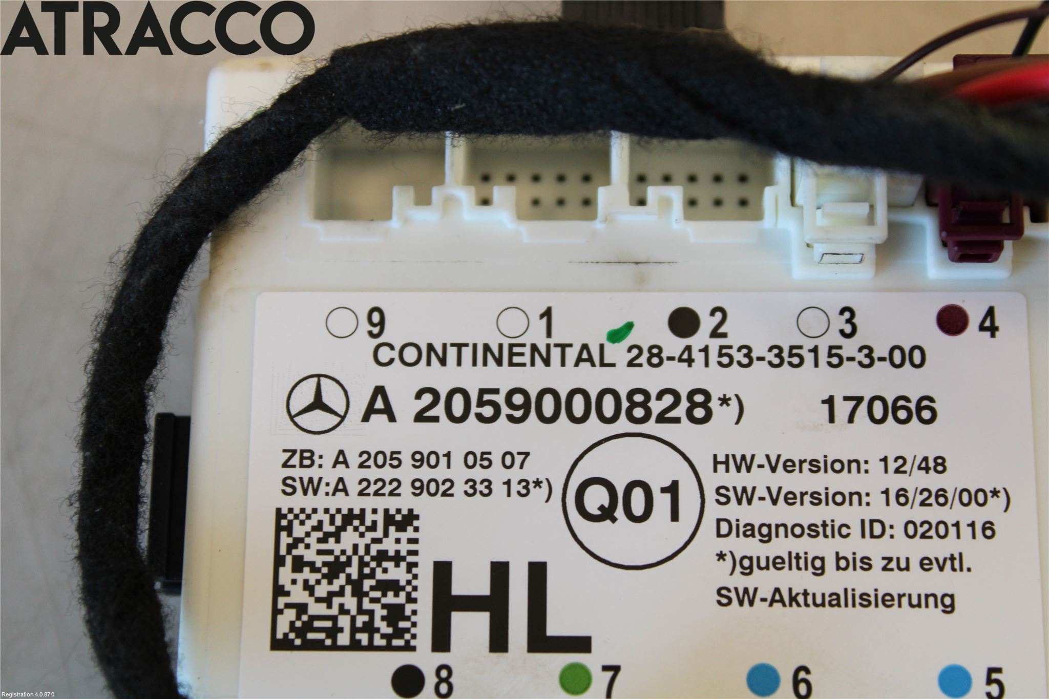 Mercedes-Benz MB C-KLASS (W205) 14-21 Styreenhet Dør