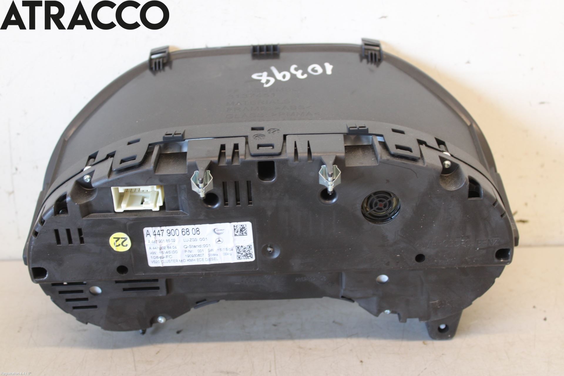 Mercedes-Benz MB VITO/V-KLASS (W640,W447,W448) 14- Instr Kombinert