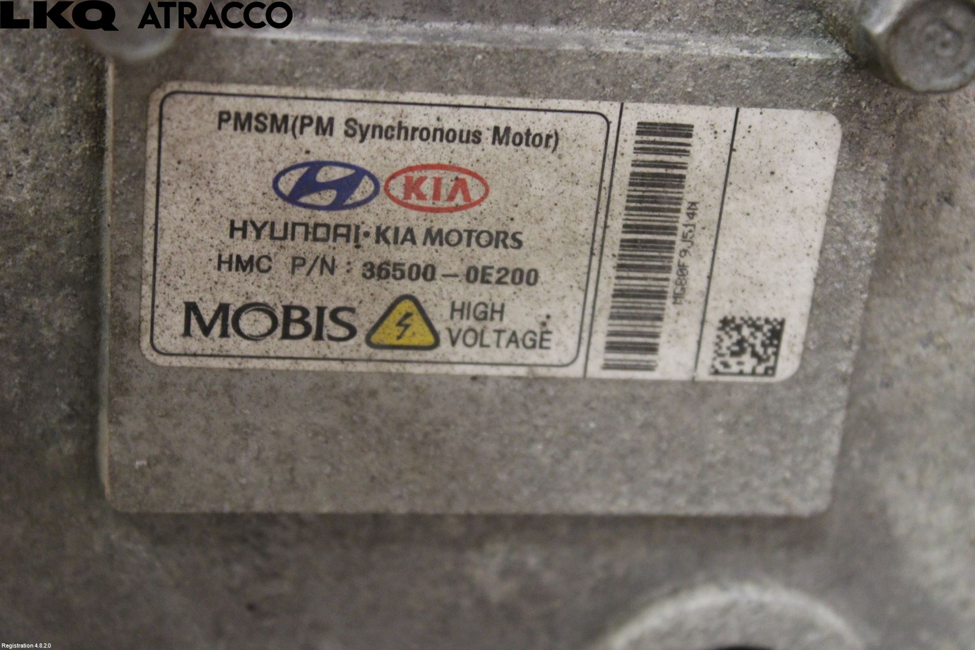 Kia SOUL 09- Motor Elektrisk Fram