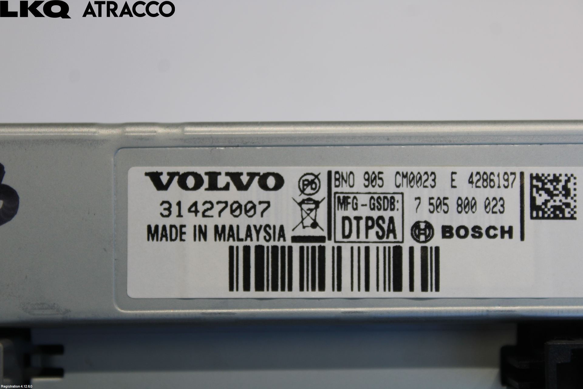 Volvo V40 12-19 Multifunktionsdisplay