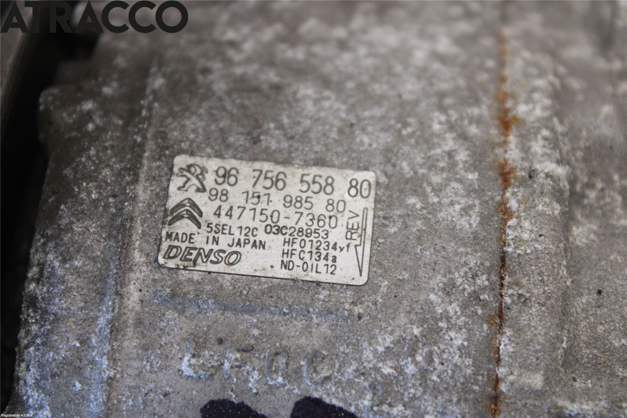 Peugeot PARTNER/E-PARTNER 19- Varme Ac Kompressor