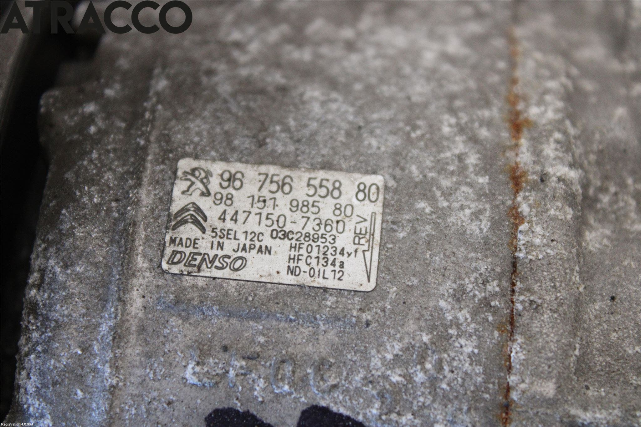 Peugeot PARTNER/E-PARTNER 19- Varme Ac Kompressor