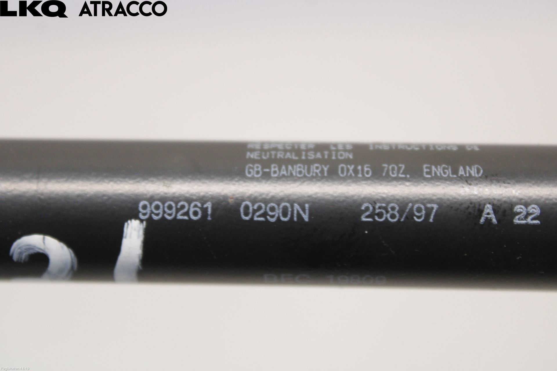 Jaguar XJ X308        98-02 Panser Demper-Gassfjær