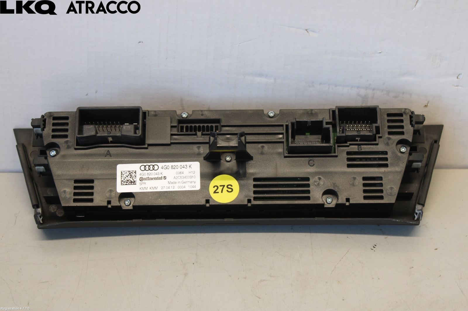 Audi A6 ALLROAD 12-18 Varme Ac Betjening-Display