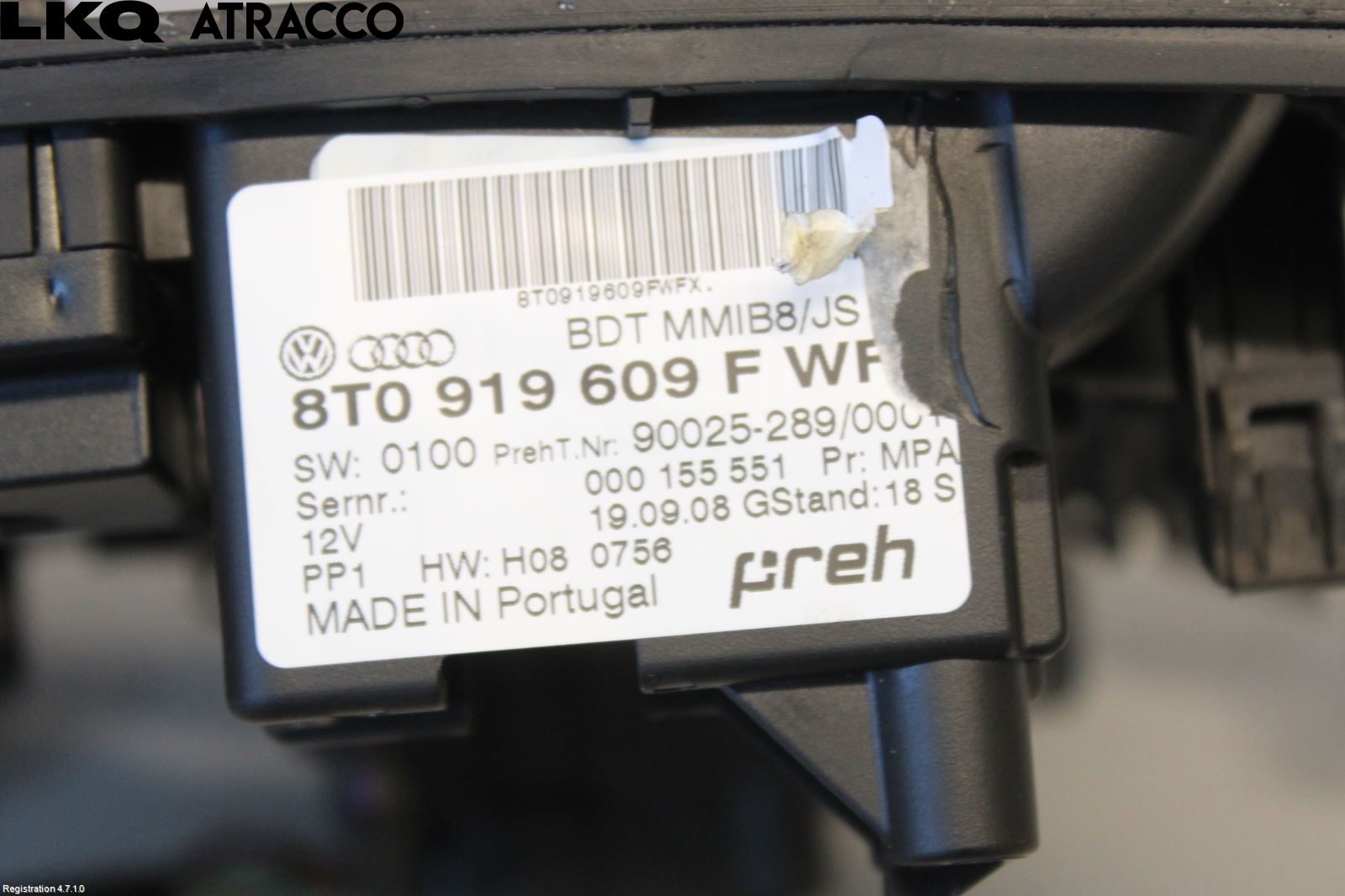 Audi Q5 09-16 Bryter Multifunksjon