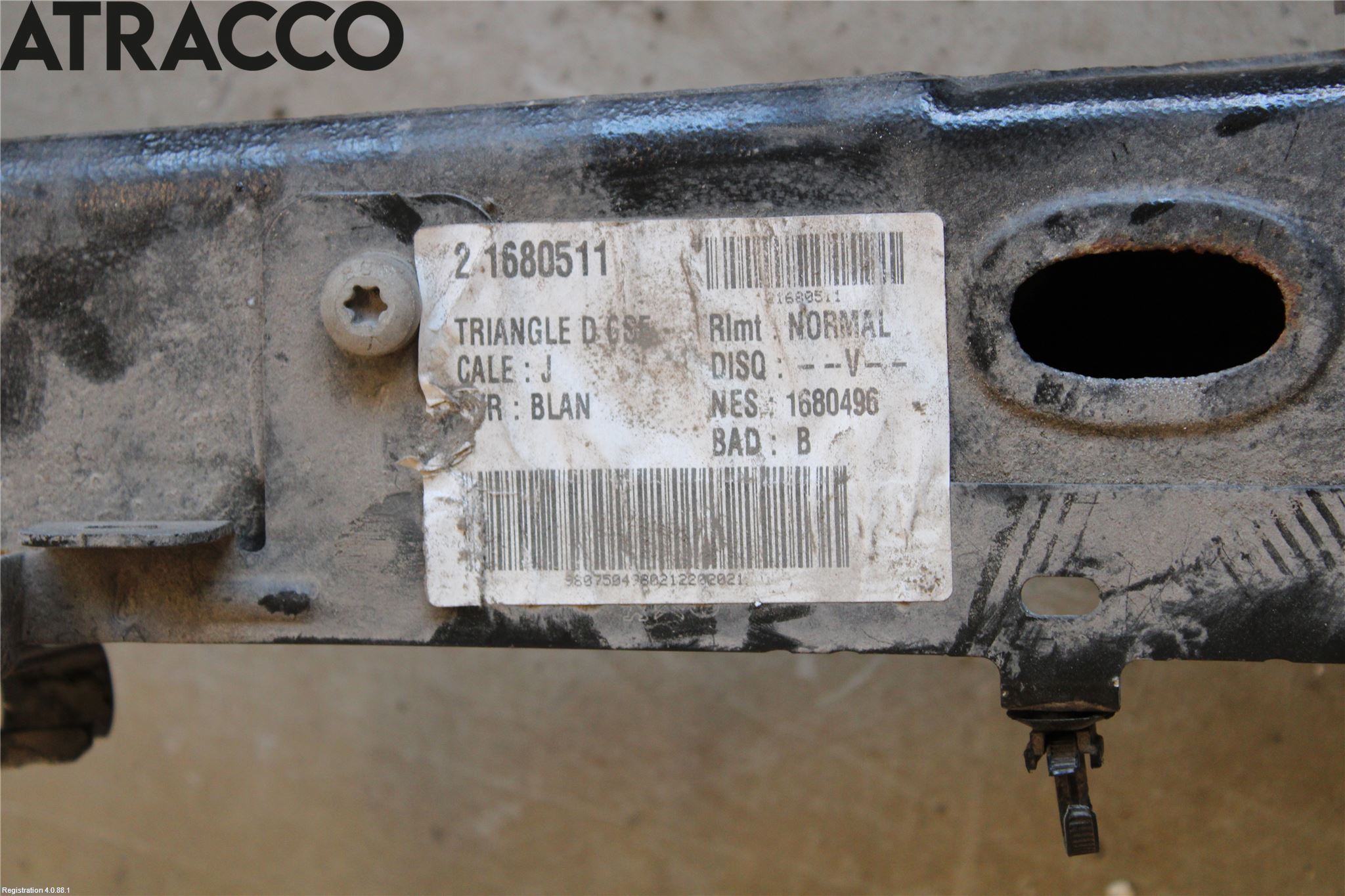 Toyota PROACE II 16- Bærearm Bak Høyre