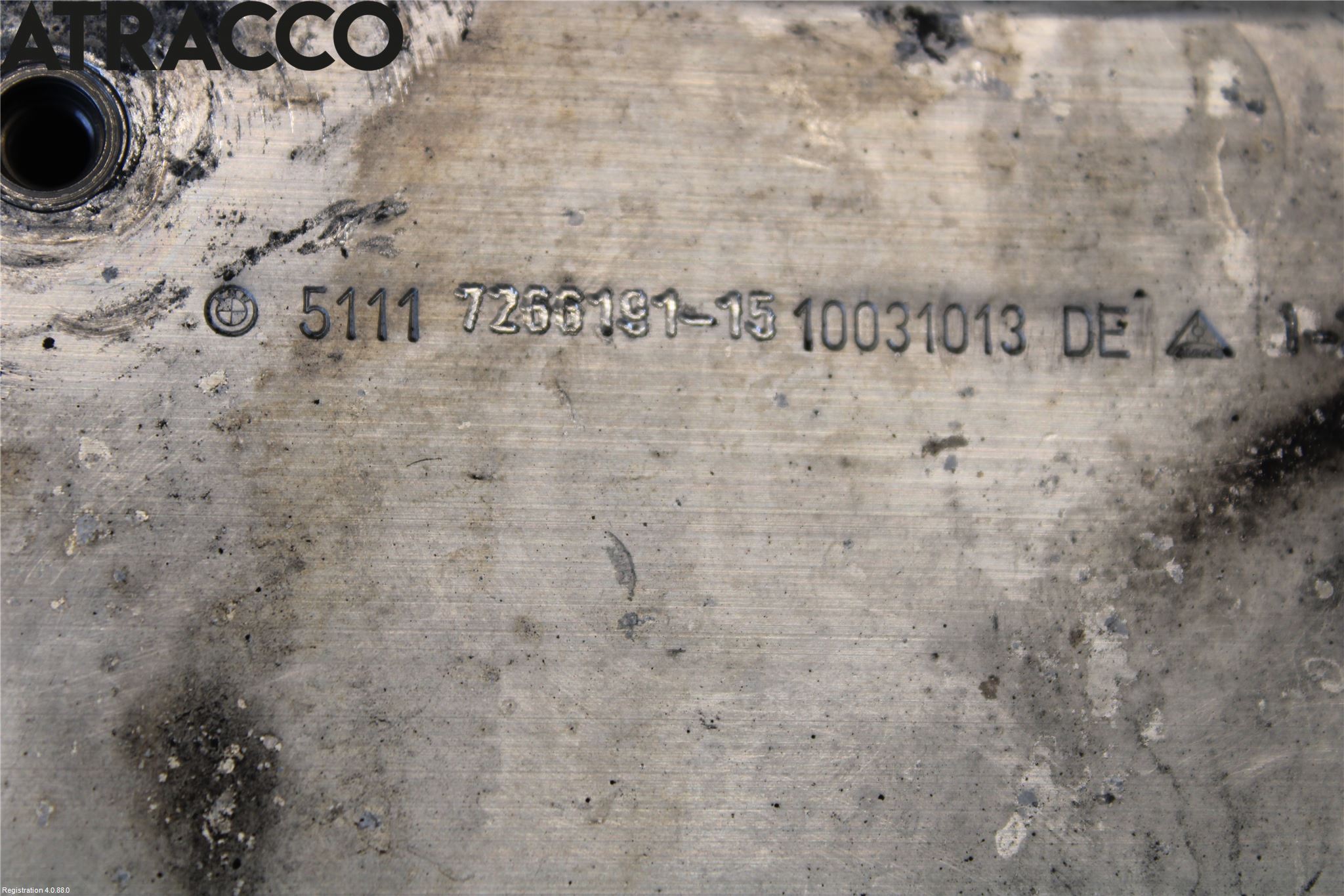 BMW 3 F30/F31/F80 12-19 Støtfanger Foran Demper