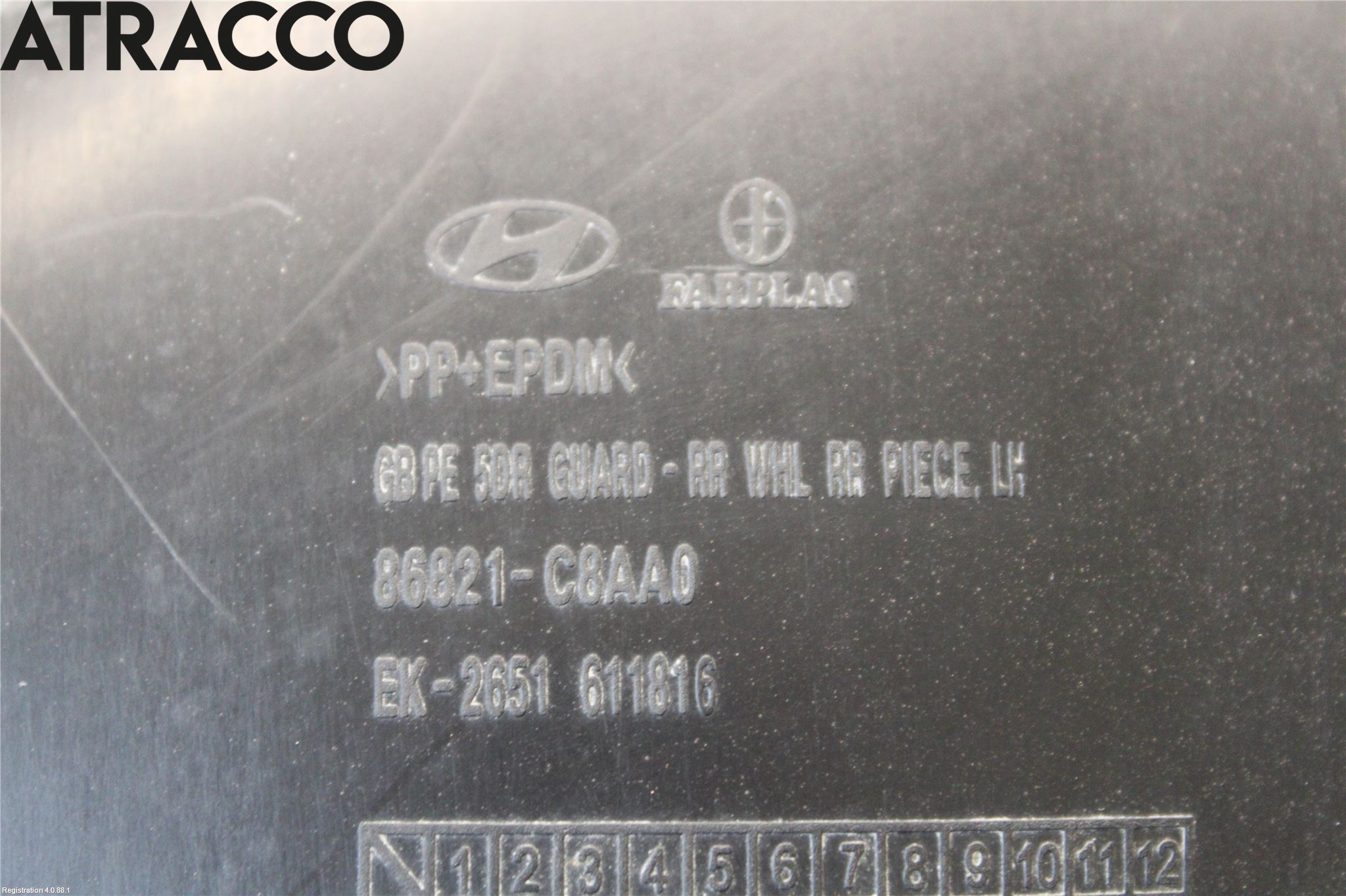 Hyundai i20 GB 15-20 Skjerm Indre