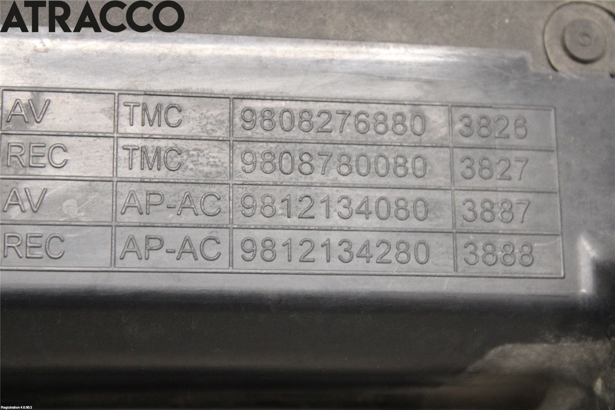 Citroen JUMPY 07-16 Luftstyring Front