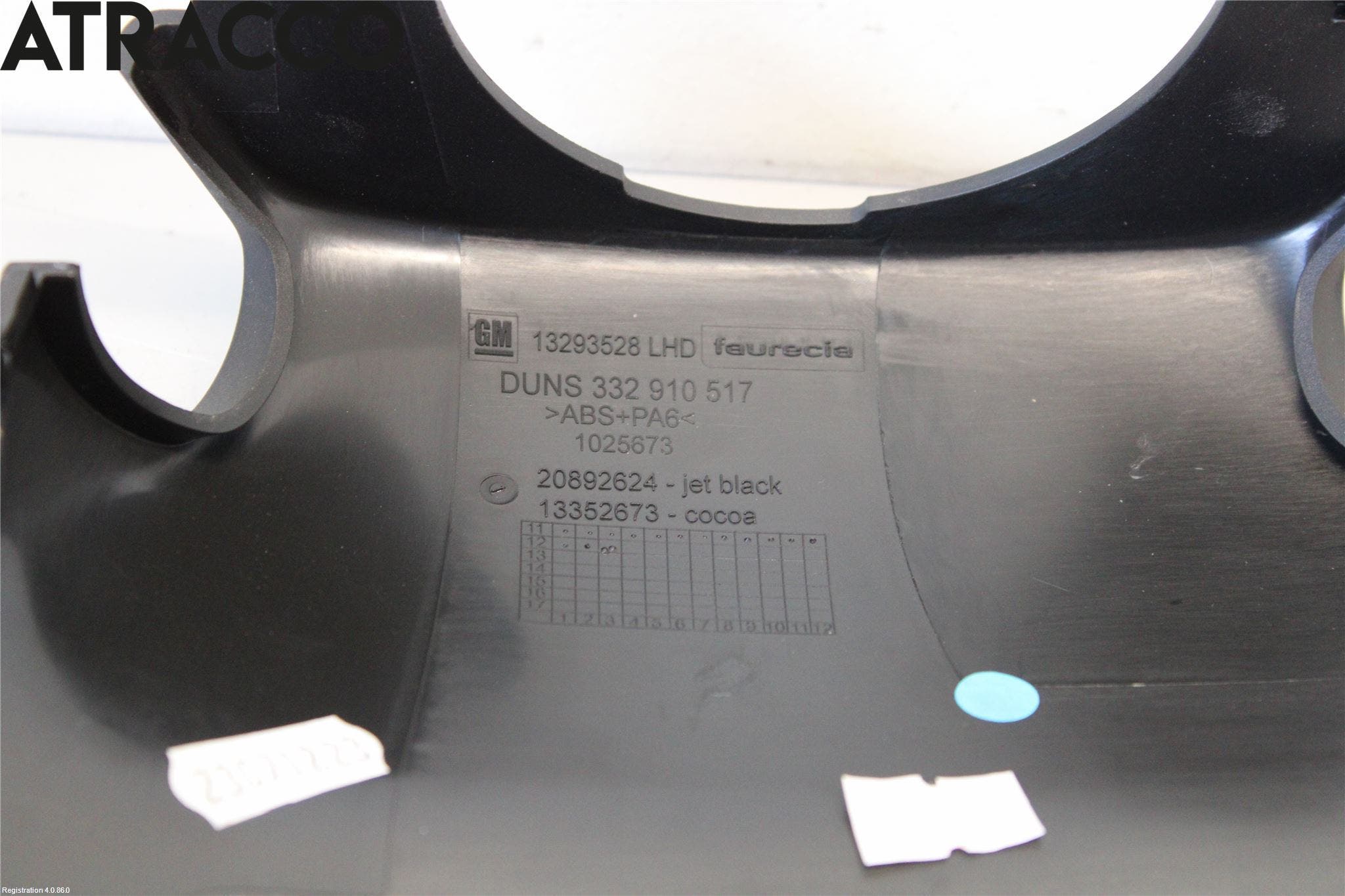 Opel ZAFIRA C 12-19 Innr Øvrig