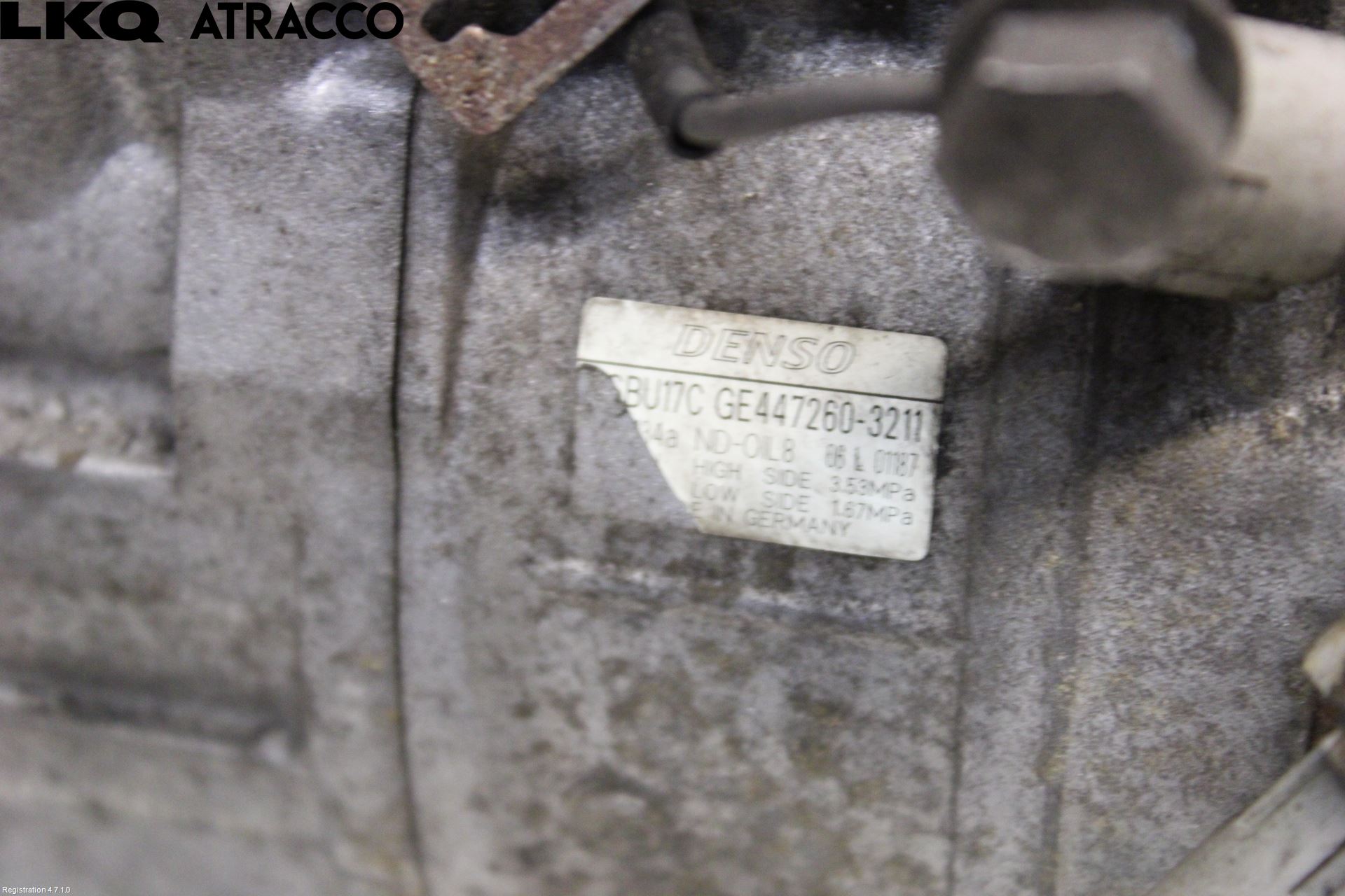 BMW 5 E60/61 Sed/Tou 02-10 Varme Ac Kompressor