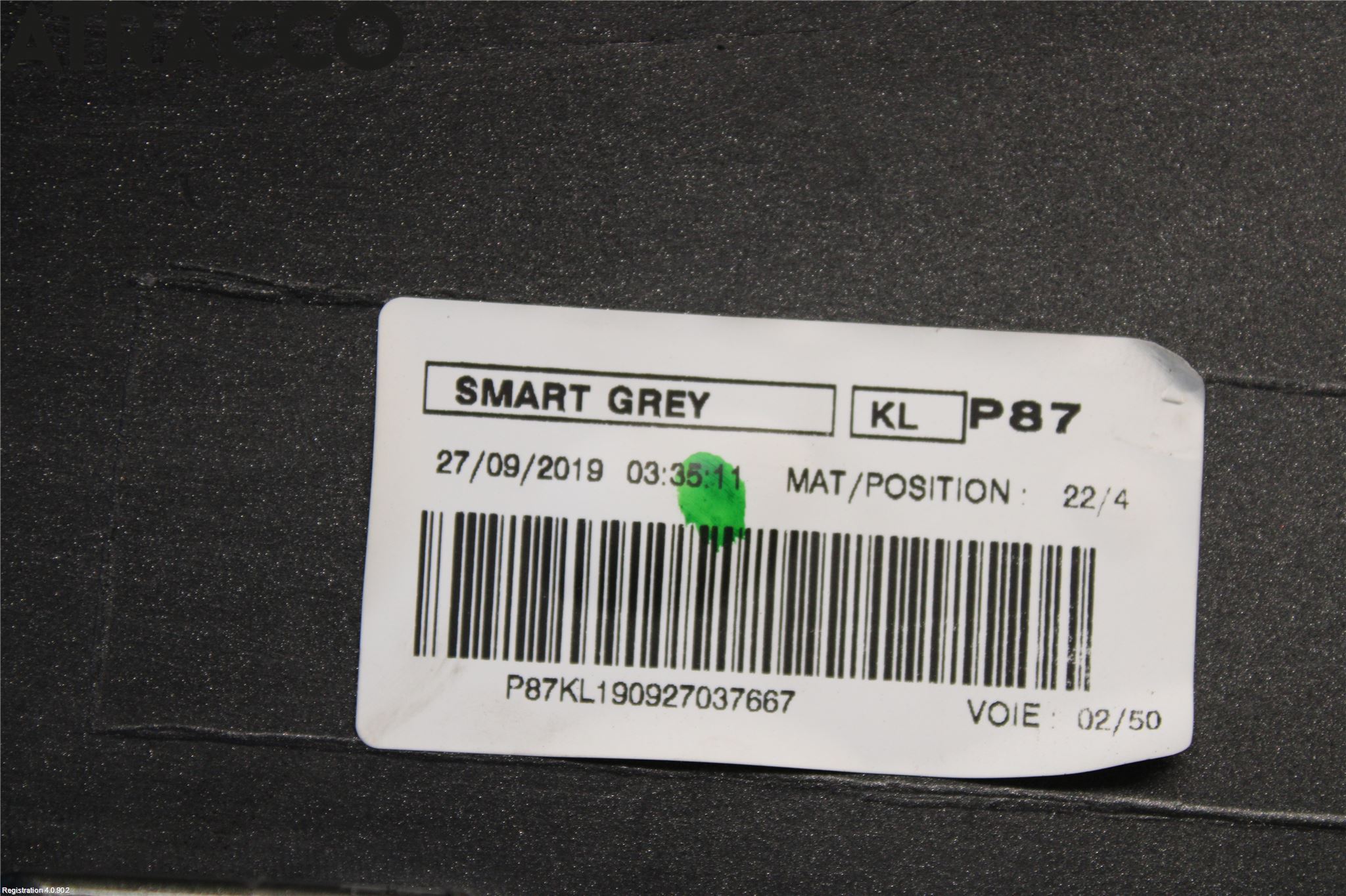 Peugeot 5008 17-24 Støtfanger Bak Hjørne Høyre