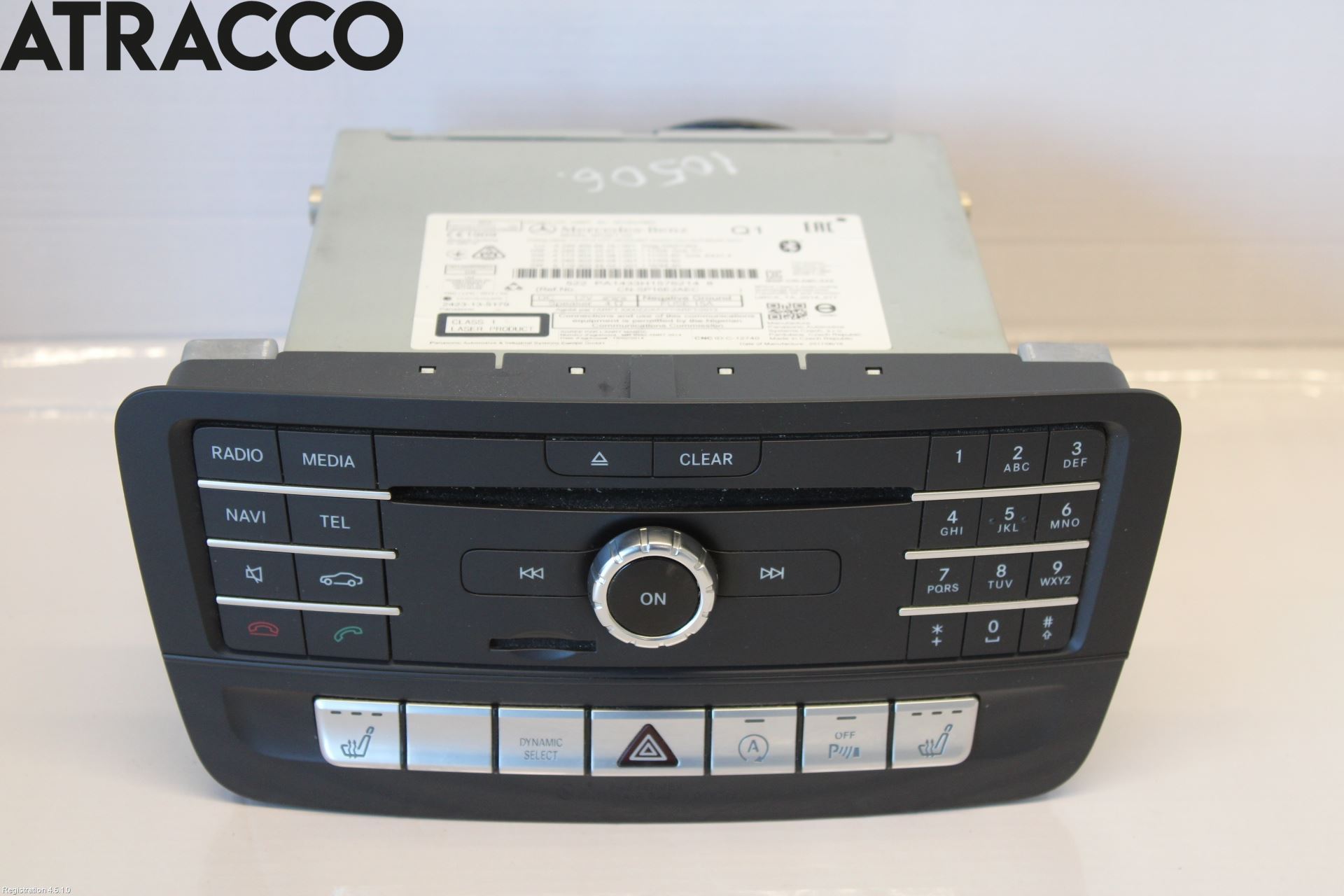 Mercedes-Benz MB CLA-KLASS (C117/X117) 13-19 Stereo Radio Med Cd