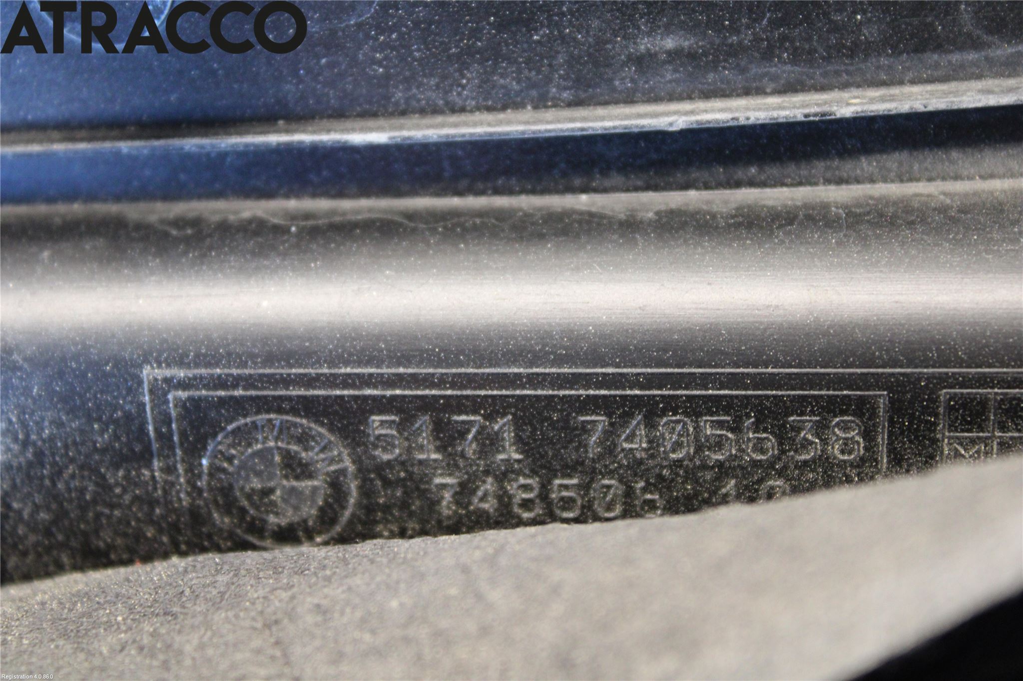 BMW 3 GT F34 13-19 Visker Deksel-Grill-Under Frr