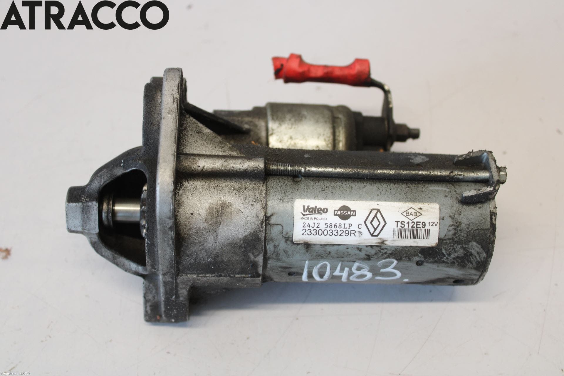 Renault MEGANE III 09-15 Startmotor Diesel