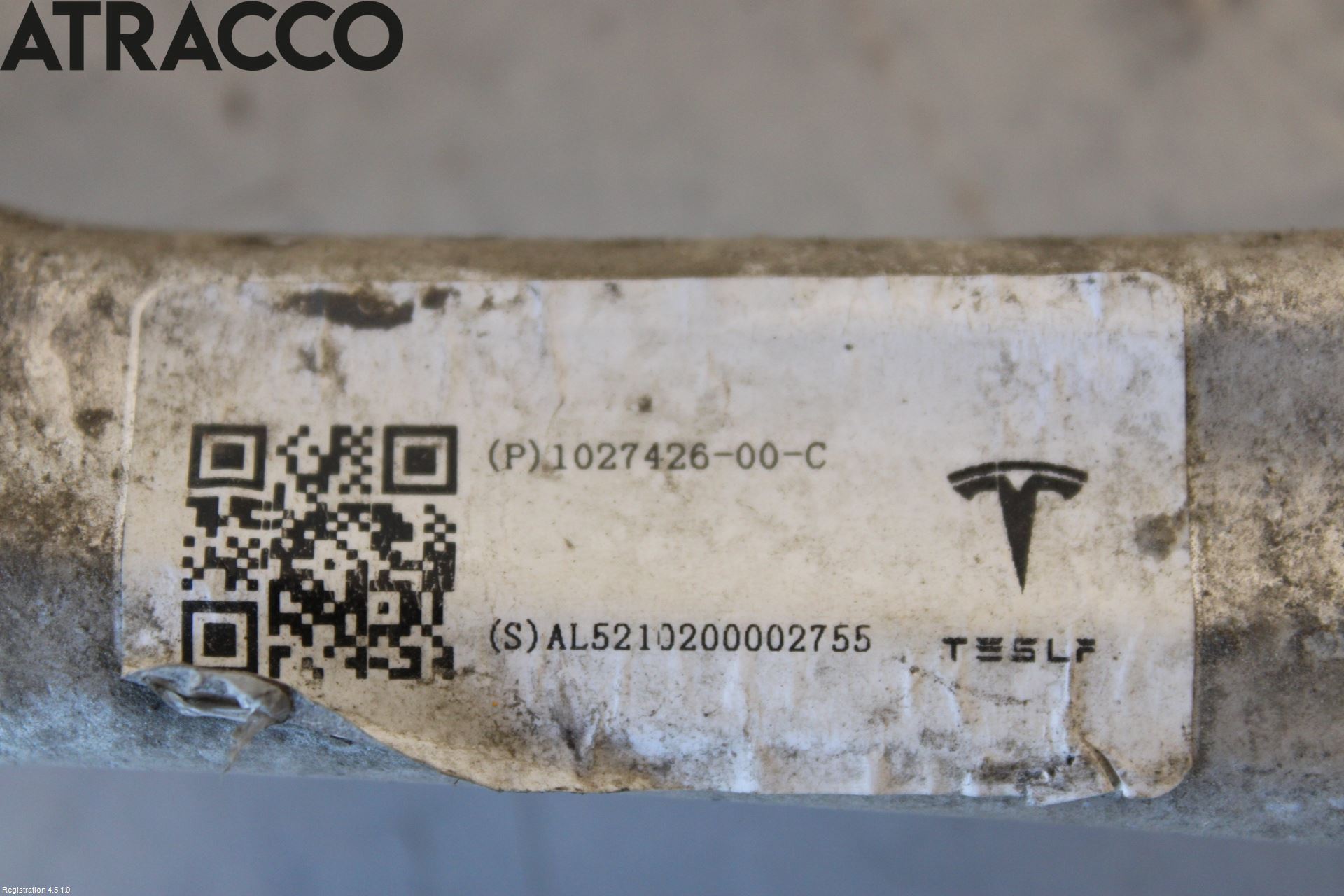 Tesla MODEL S 13- Bærearm Bak Venstre