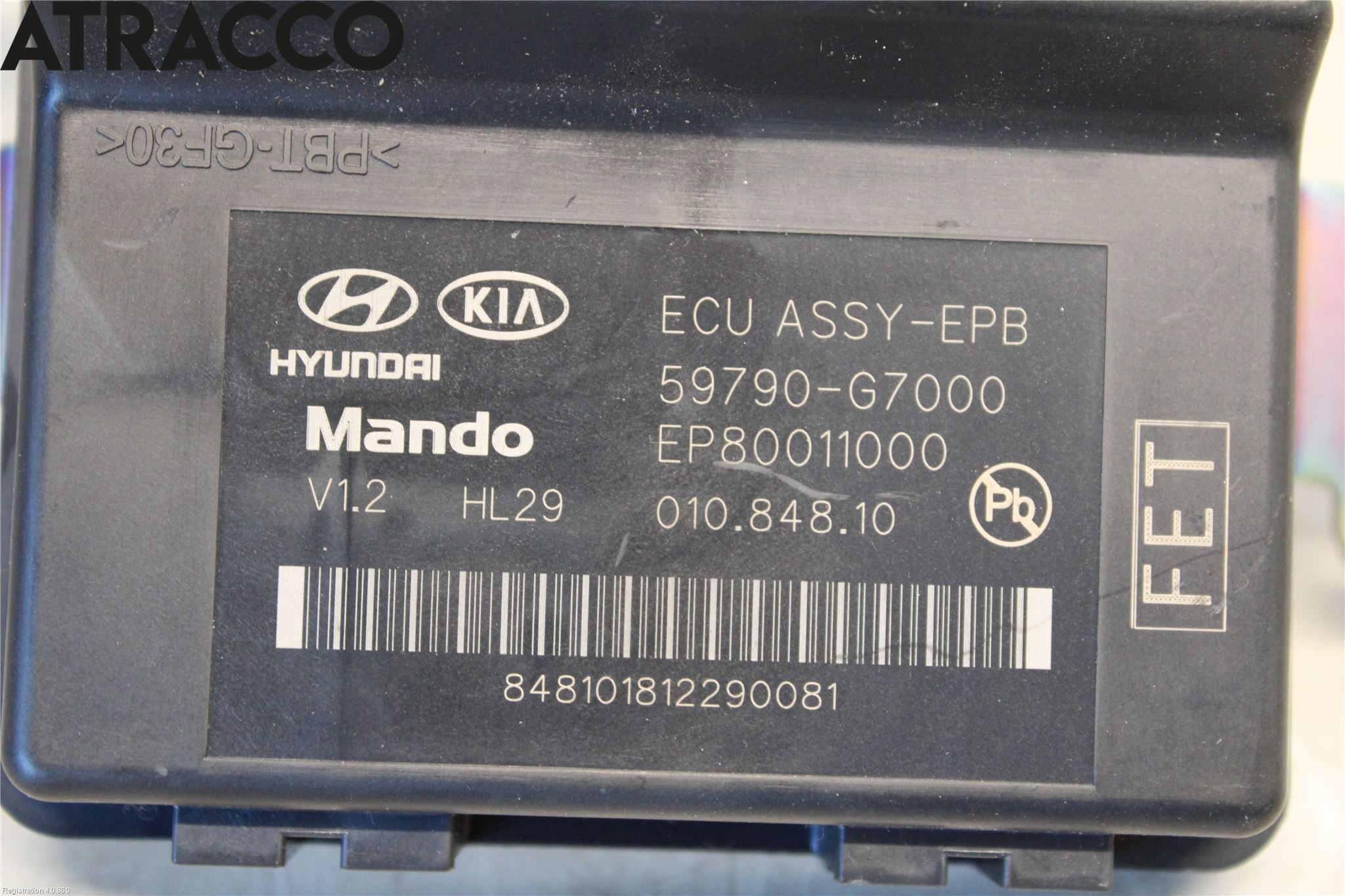 Hyundai IONIQ AE 17-22 Styreenhet Parkbrems