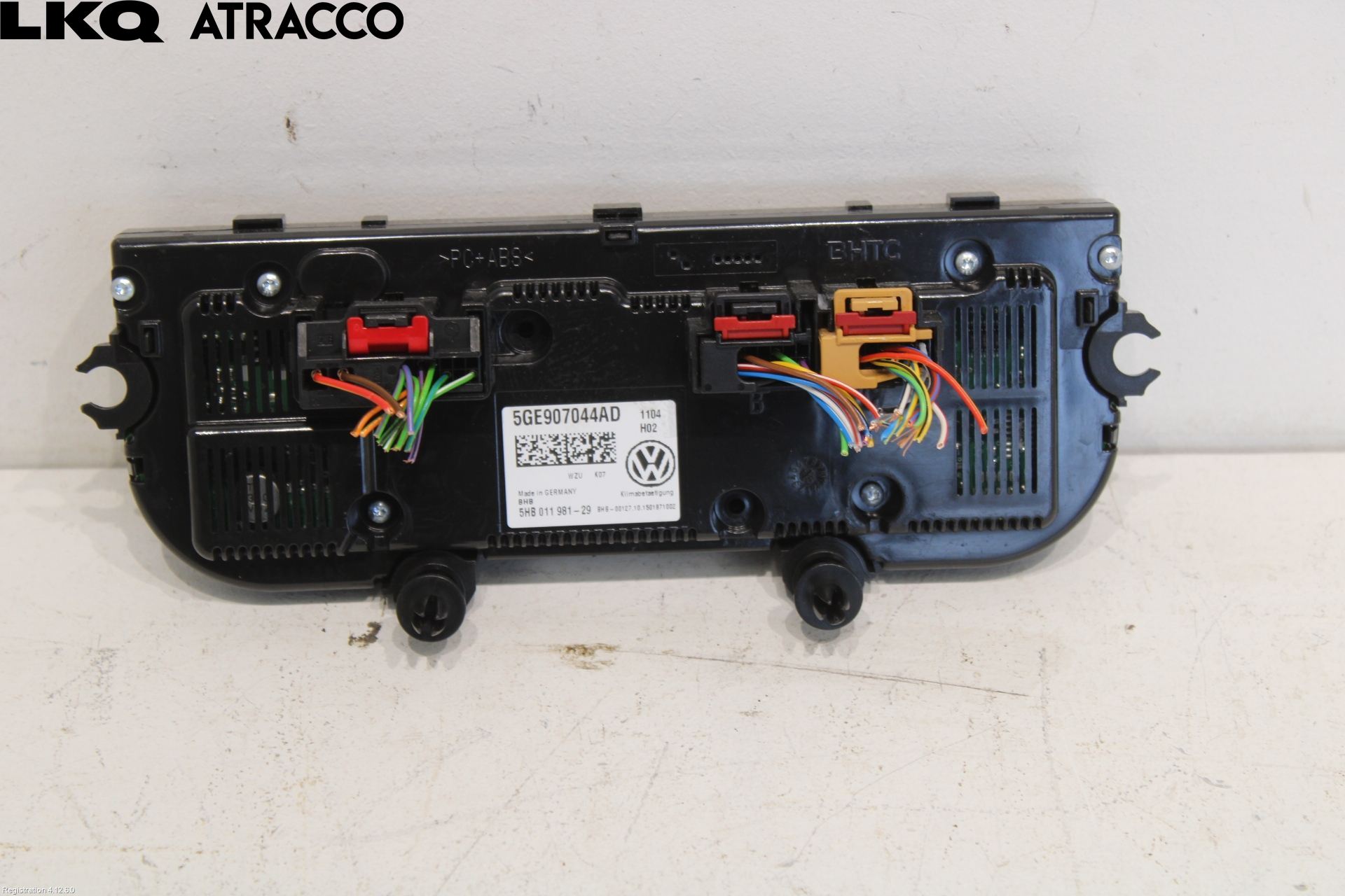 Volkswagen VW GOLF / E-GOLF VII 13-20 Varme Ac Betjening-Display