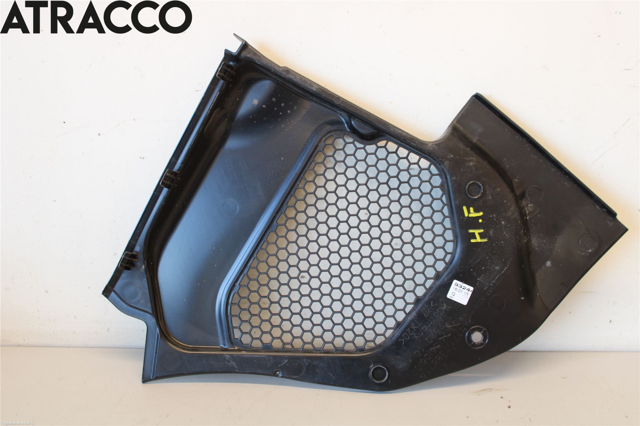 BMW 5 G30/G31/F90 17-23 Visker Deksel-Grill-Under Frr