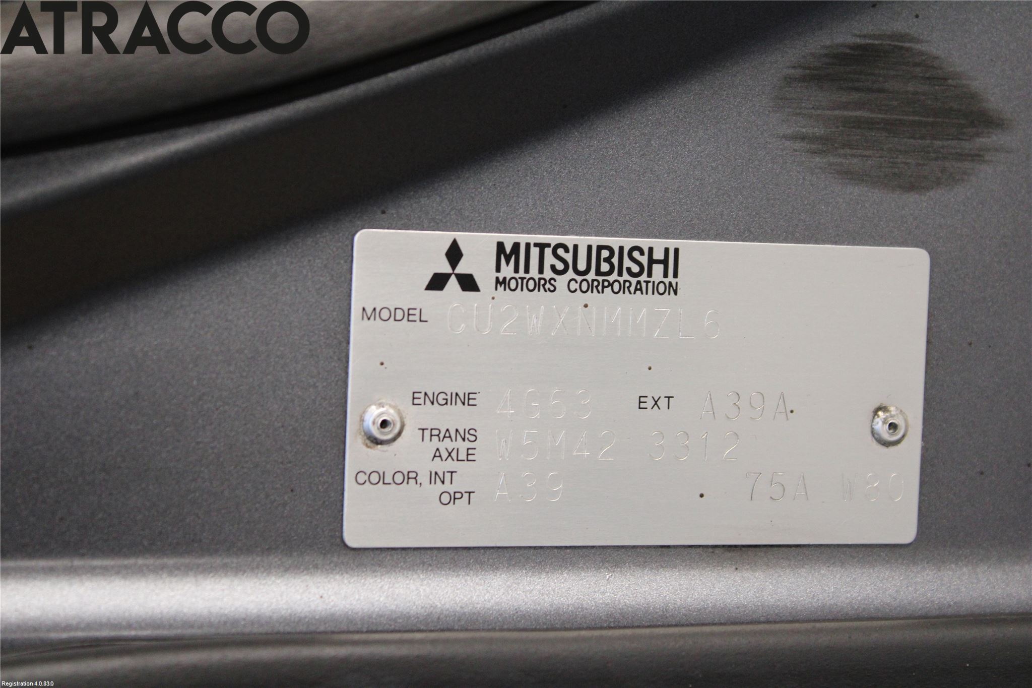 Mitsubishi OUTLANDER 01-07 Panser