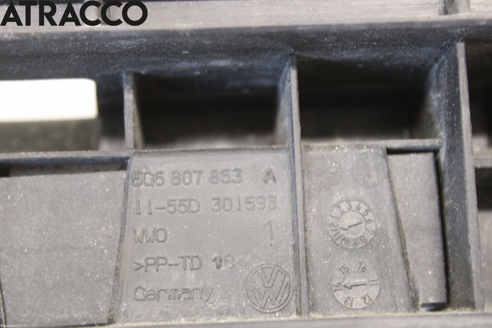 Volkswagen VW GOLF / E-GOLF VII 13-20 Støtfanger Bak Deform Element