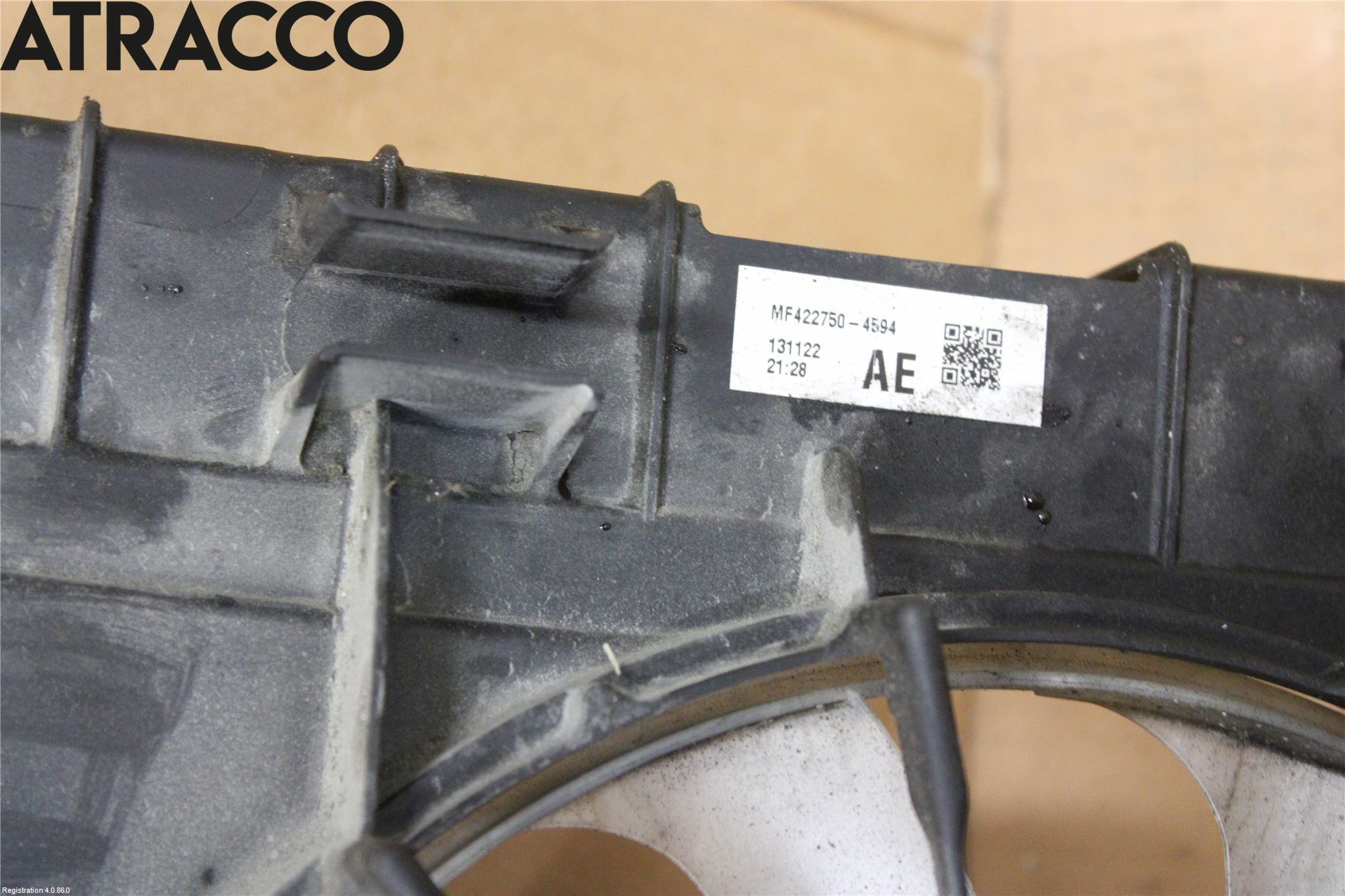 Toyota AURIS 13-19 Kjølevifte Elektrisk